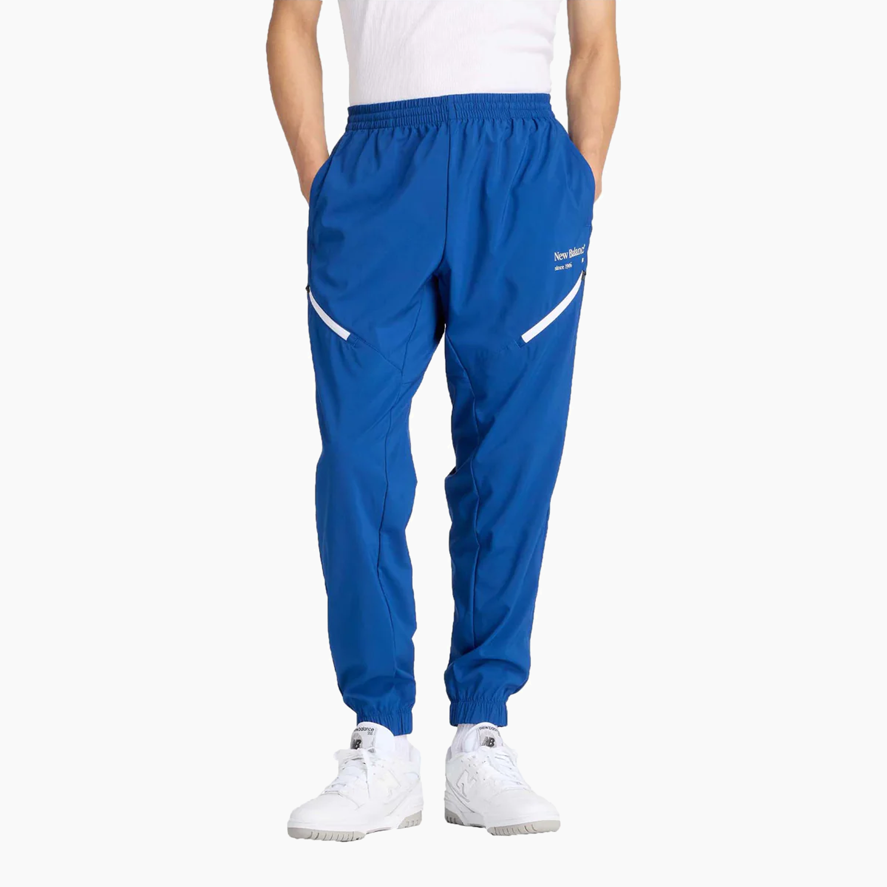 NEW BALANCE REIMAGINED WOVEN JOGGER NAVY MP53507-GAB