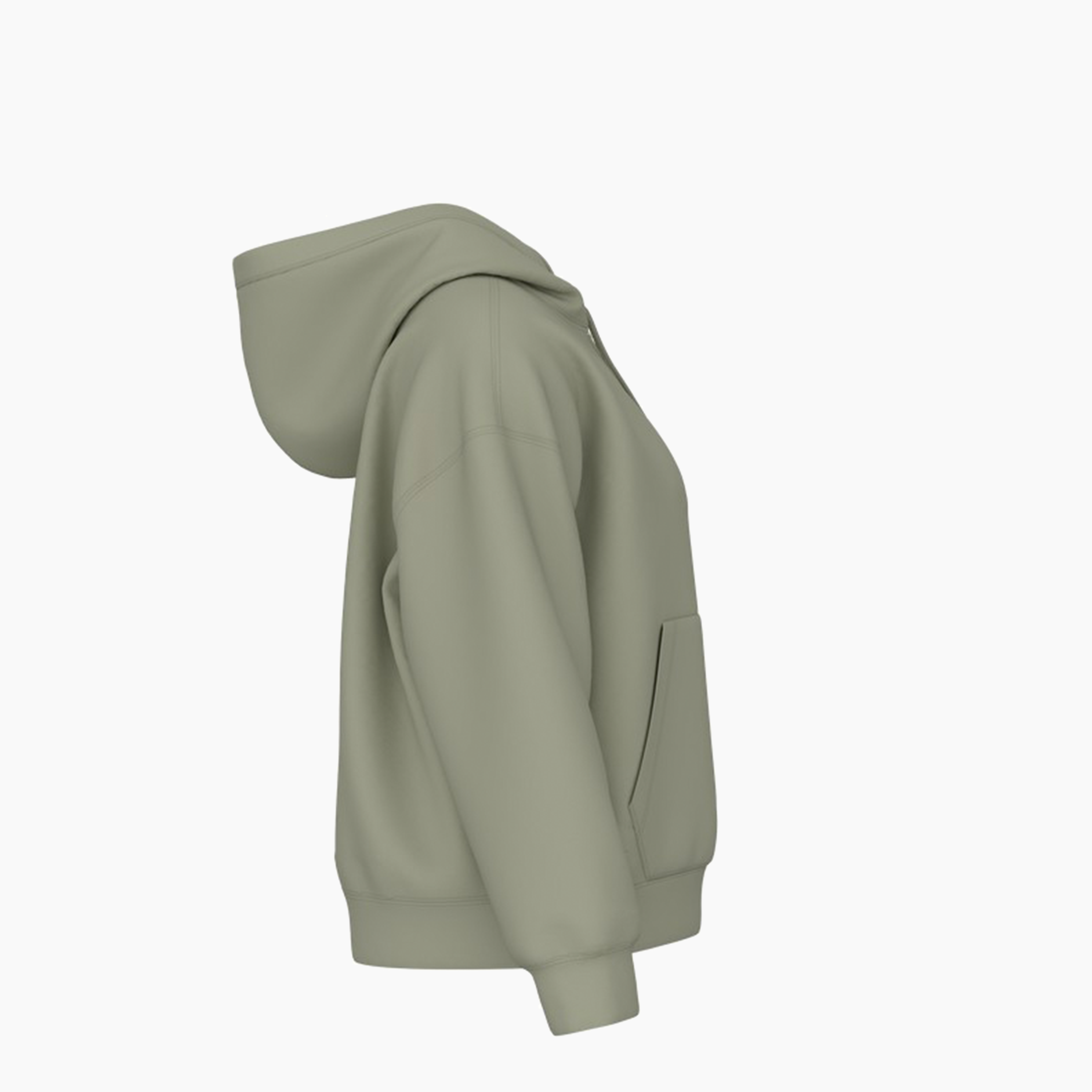 NEW BALANCE ESSENCIAIS DESPORTIVOS FELPA FRANCESA CINZA - WJ41501OVN