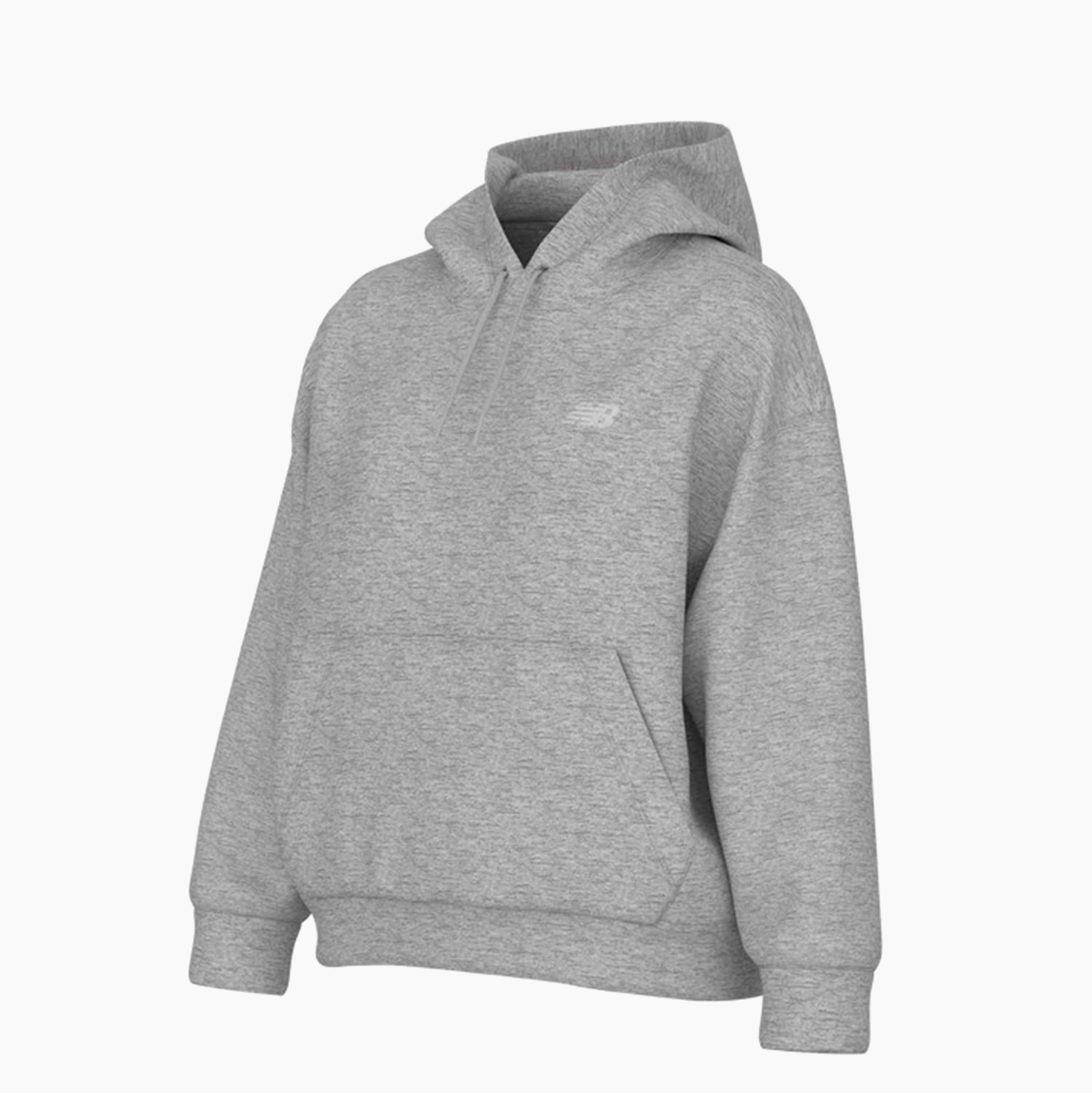 NEW BALANCE ESSENCIAIS DE DESPORTO FRENCH TERRY HOODIE CINZA - WT41507AHH