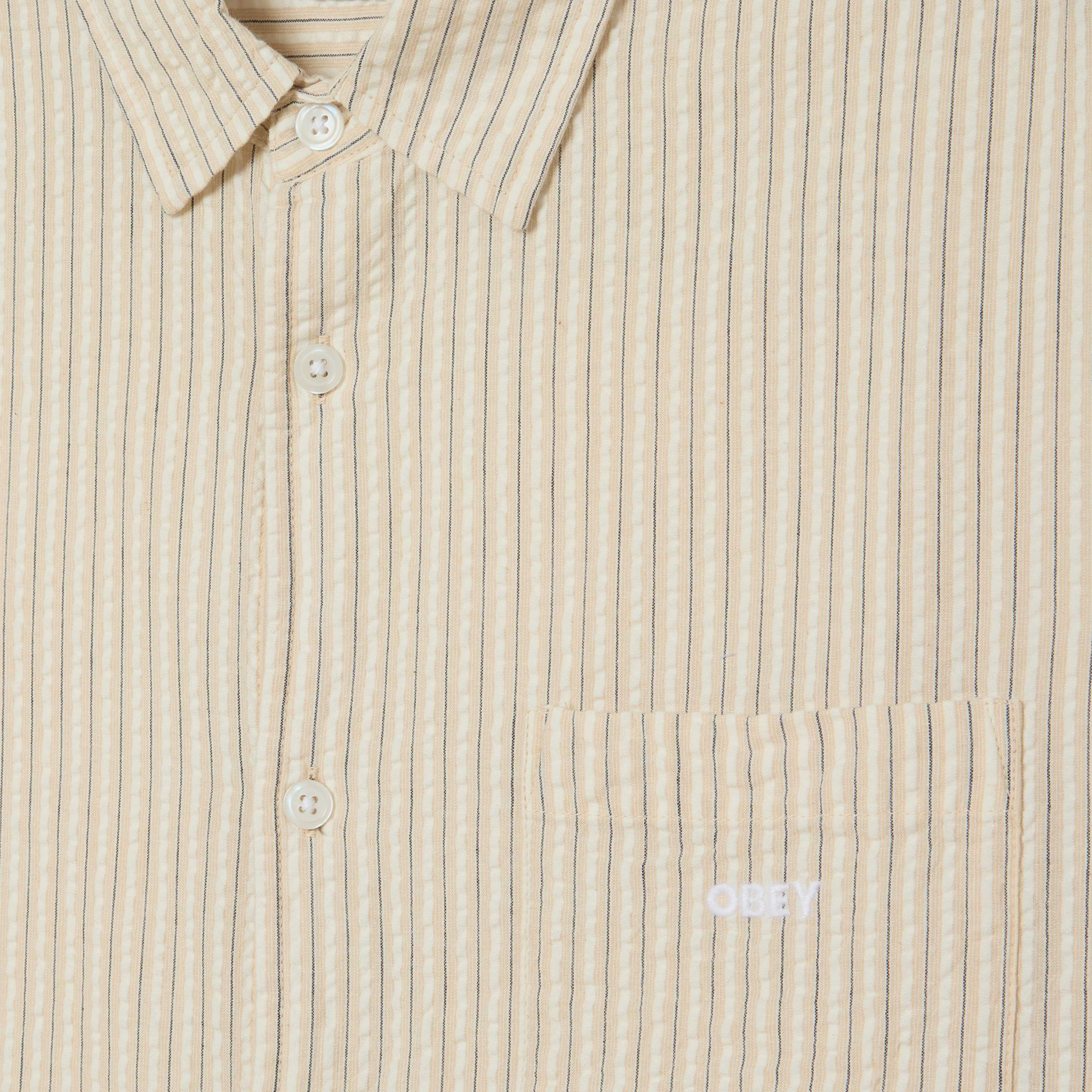 OBEY CLOTHING ALAN WOVEN UNBLEACHED MULTI 181210453-UBL