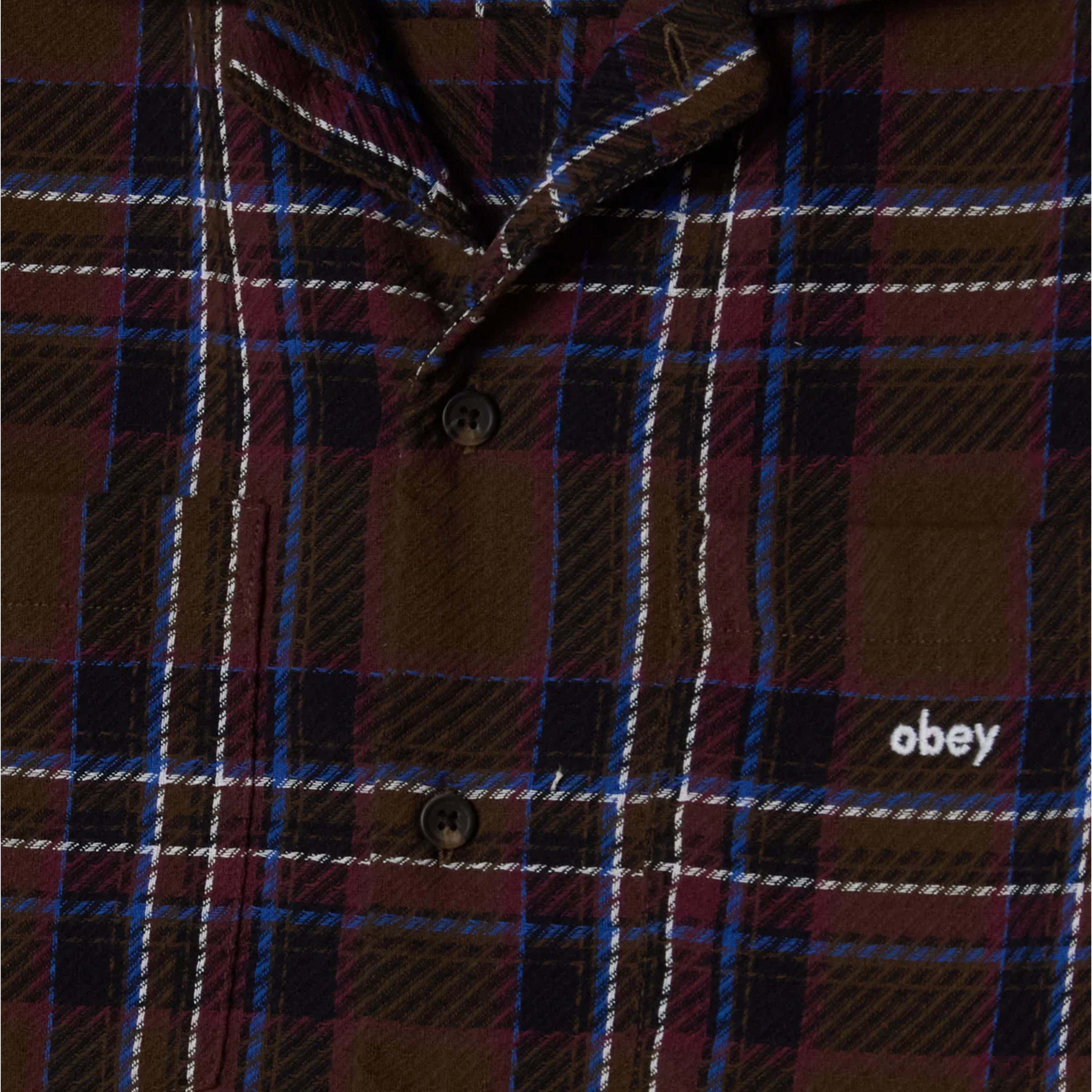 OBEY CLOTHING BRADLEY WOVEN WREN MULTI 181200421-WRN