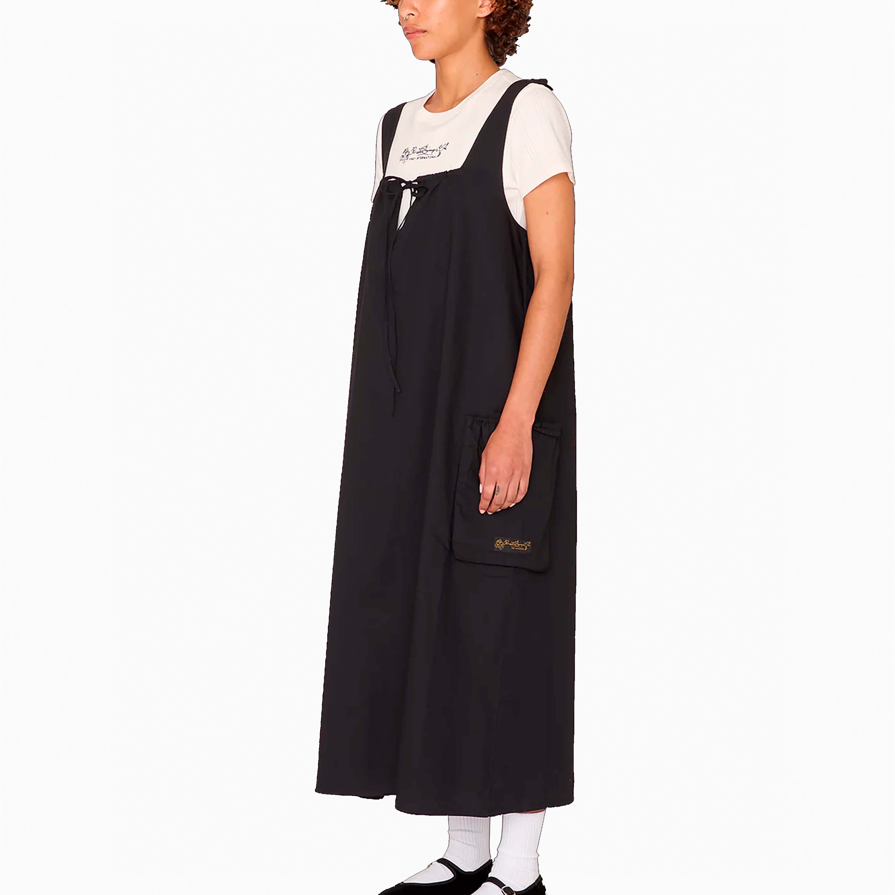 OBEY CLOTHING CEREMONY CINCH DRESS DIGITAL BLACK - 401500427