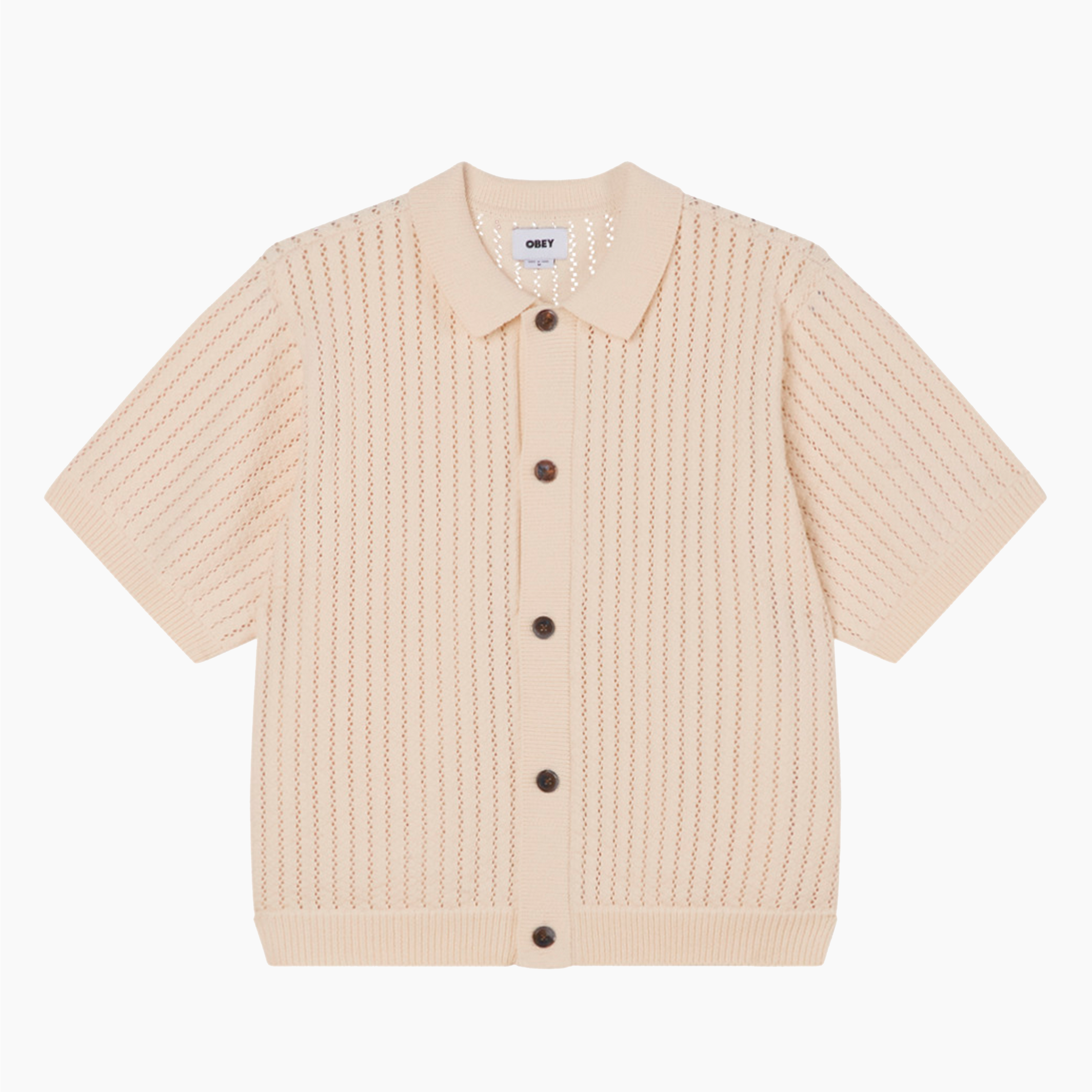 OBEY CLOTHING DEZ SWEATER SHIRT UNBLEACHED 151000106UBL