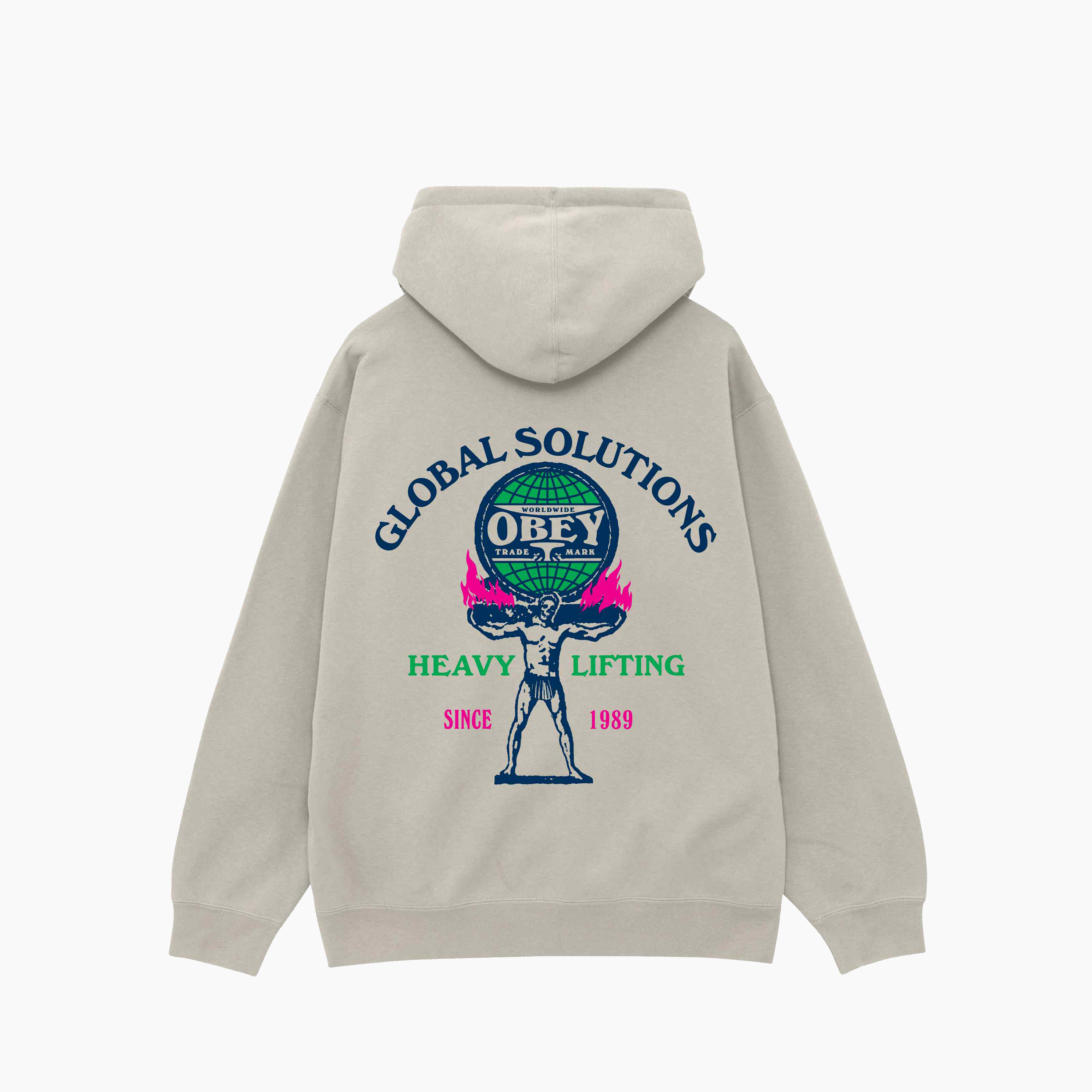 OBEY CLOTHING HEAVY LIFTING MOONSTRUCK 112844270-MNS