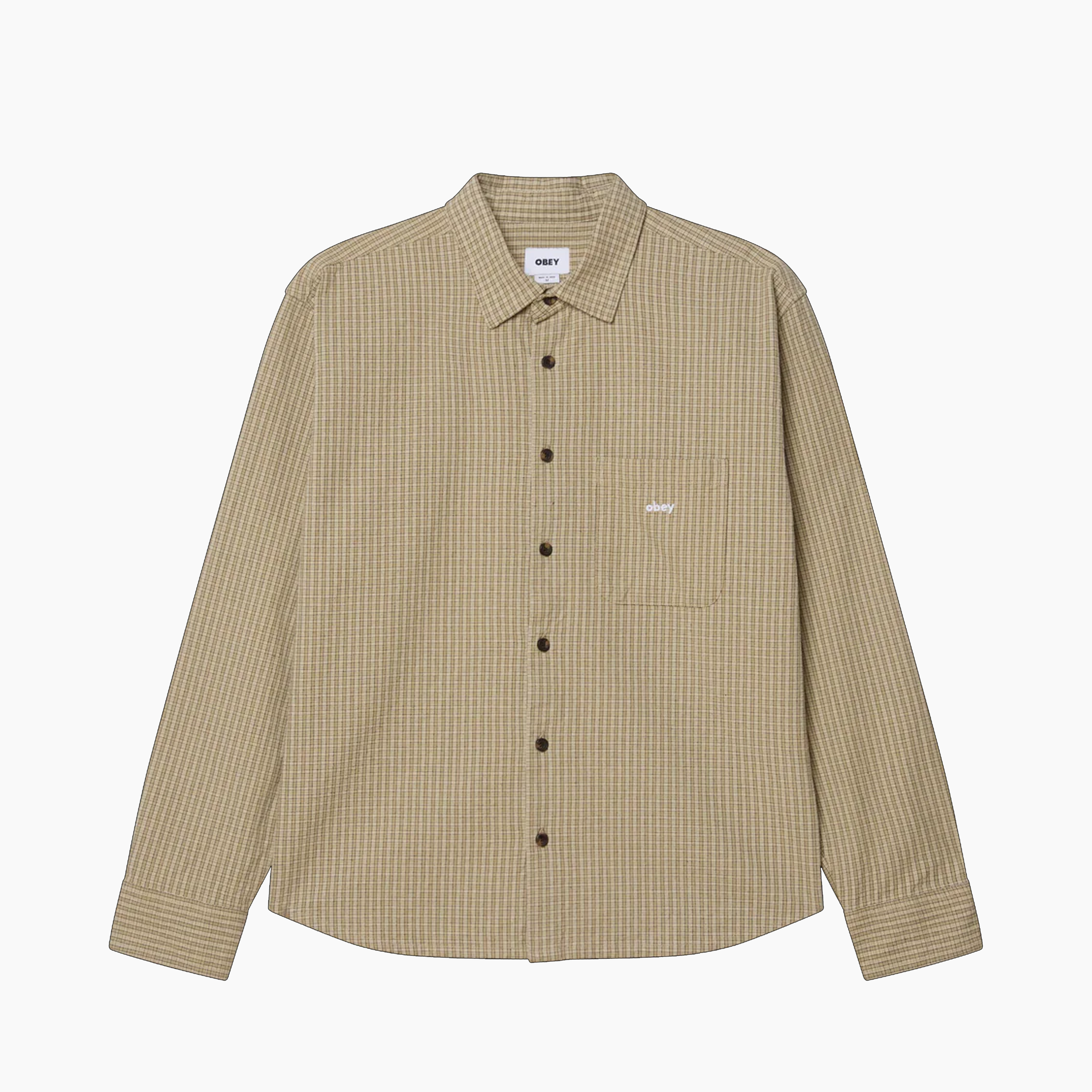 OBEY CLOTHING JIMMY WOVEN LAUREL OAK 181200418-LOA