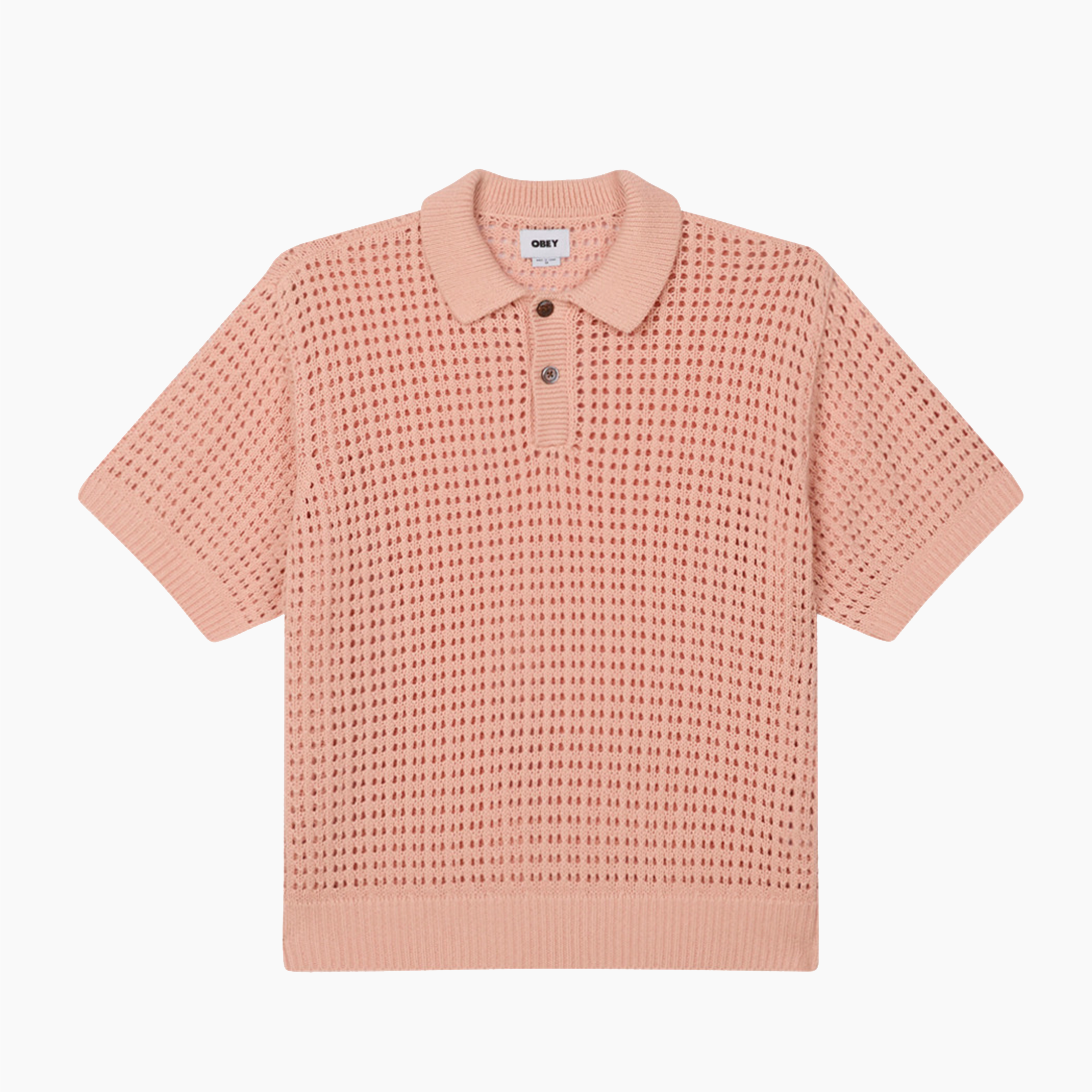OBEY CLOTHING KODY POLO PLAE PINK 151000104-PPN