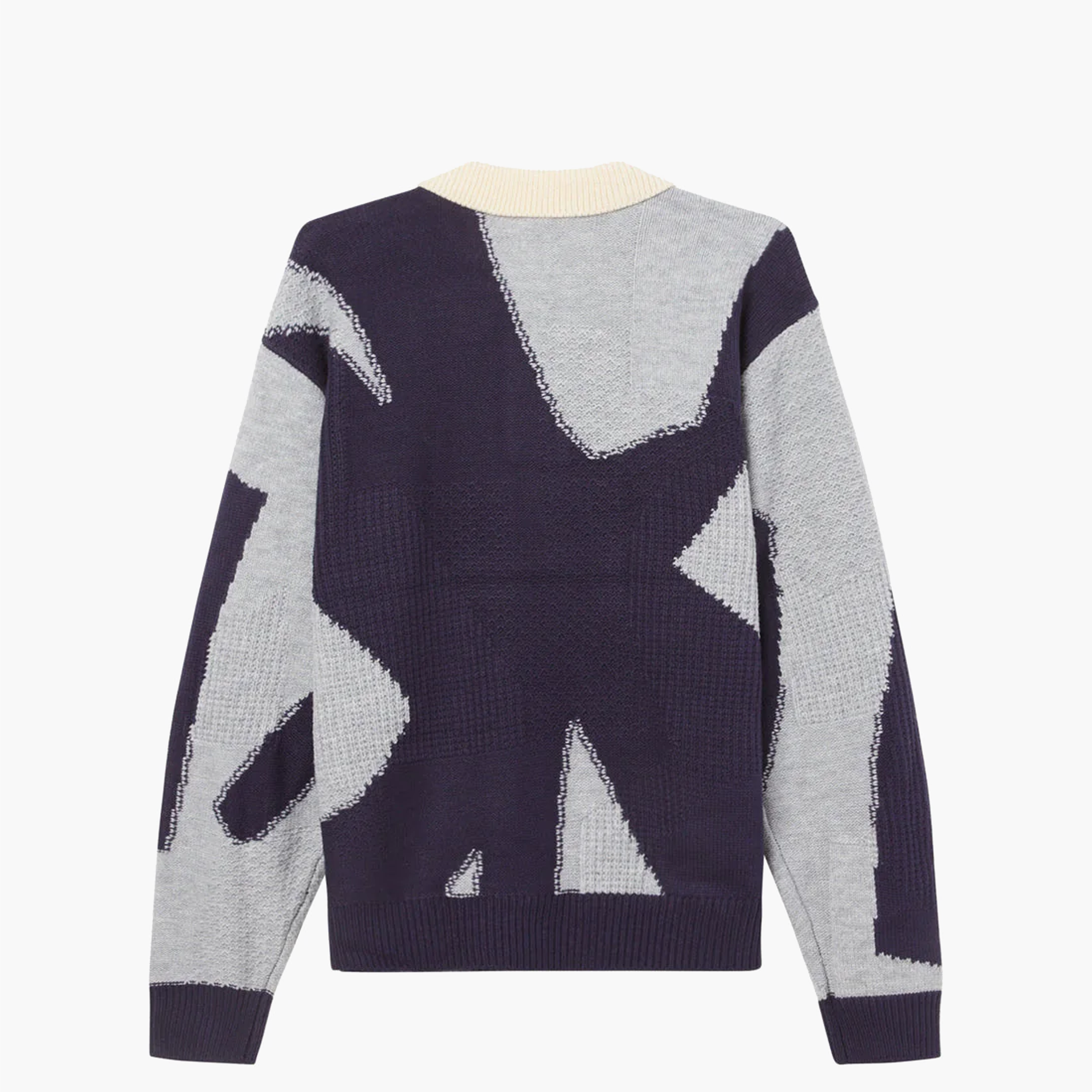 OBEY CLOTHING LUCA POLO SWEATER HEATHER GRAY 151000089