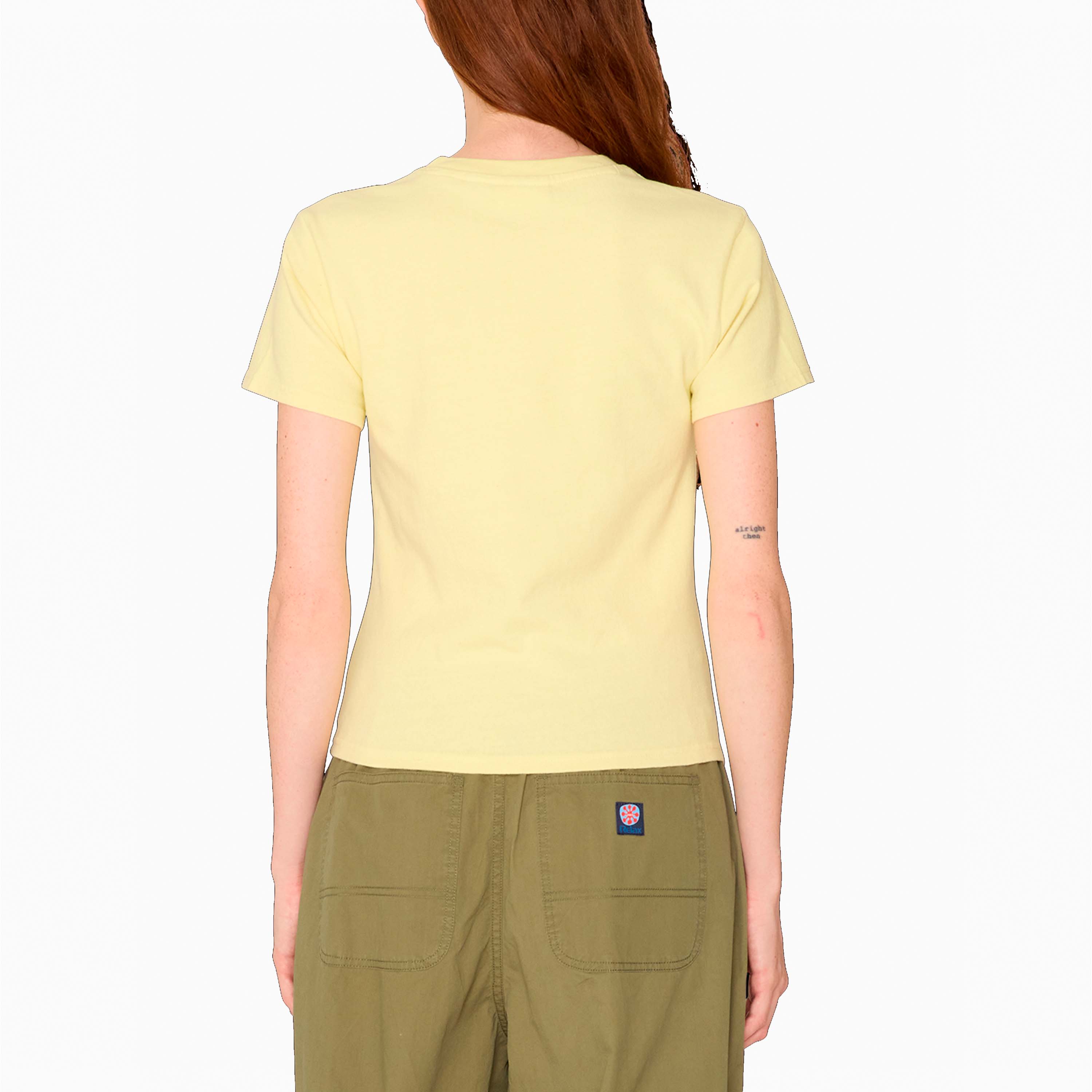 OBEY CLOTHING RELAX TEE SS LEMON - 231080160