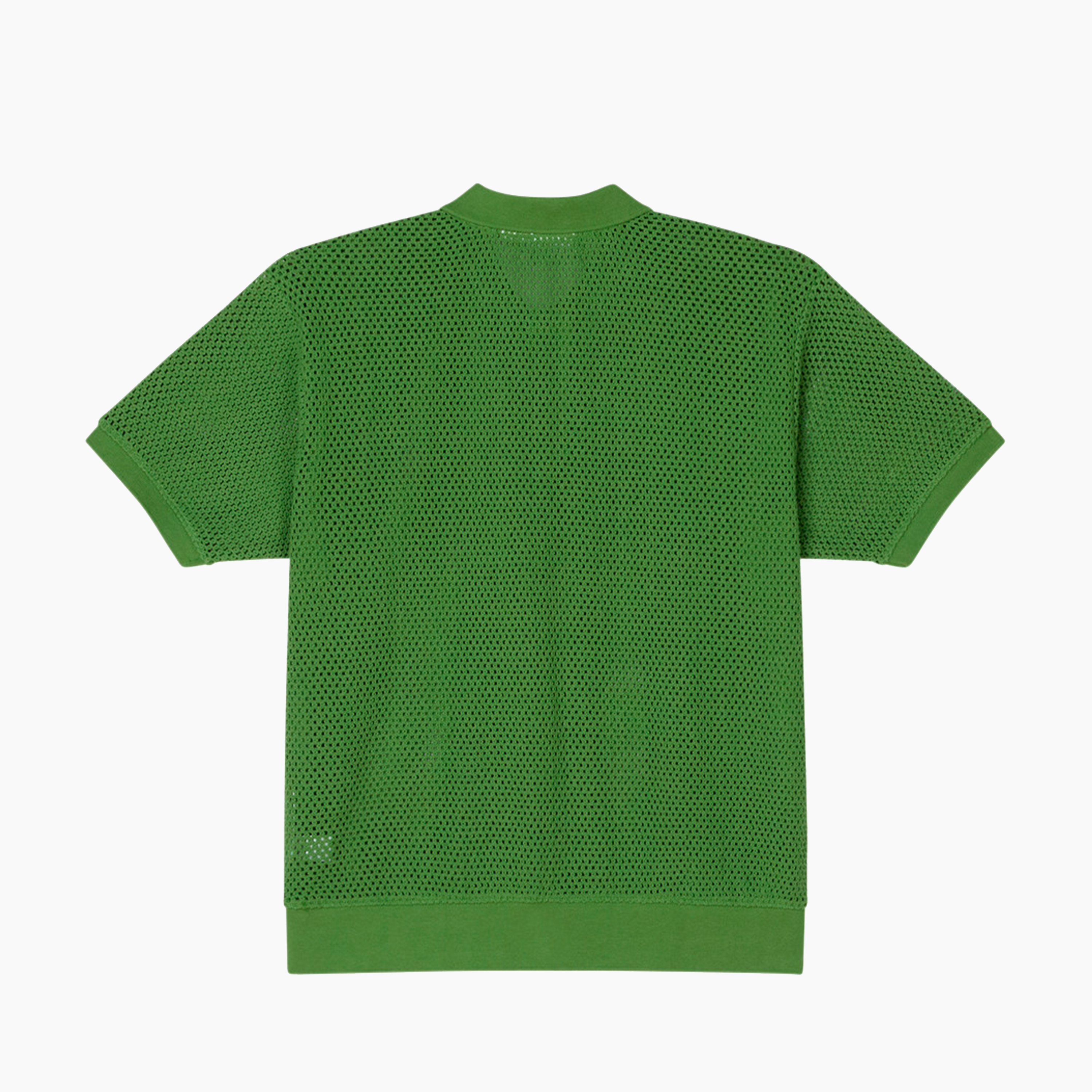 OBEY CLOTHING SARATOGA MESH POLO PIQUANT GREEN 131090094-PQG