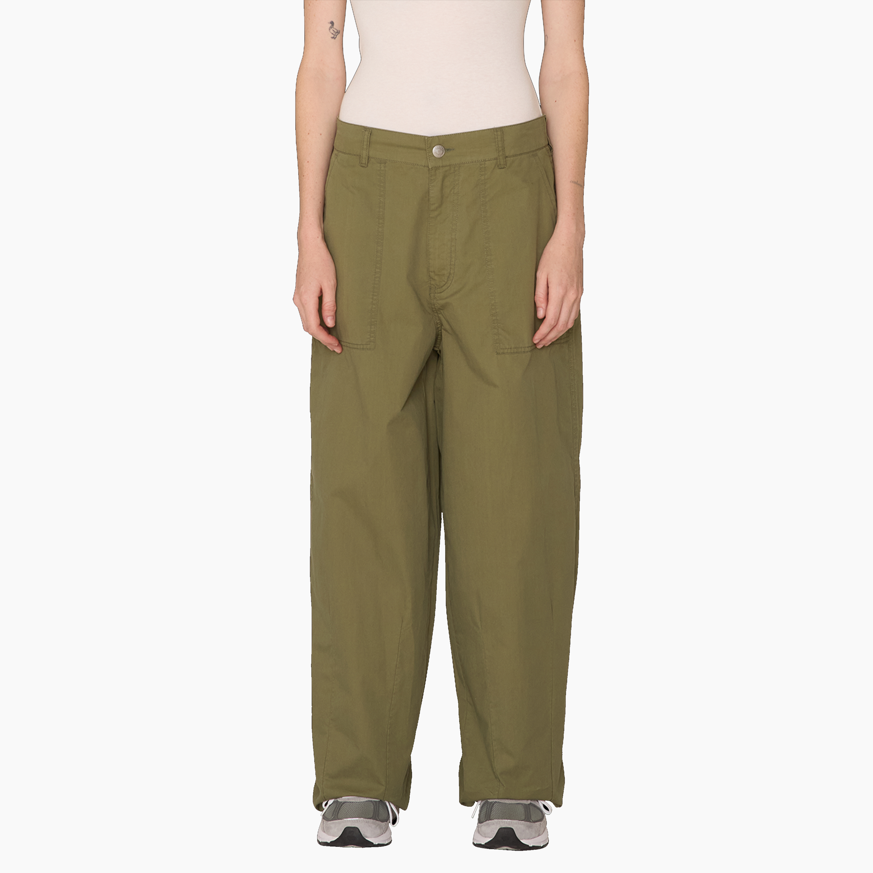 OBEY CLOTHING VOLUME UTILITY PANT OLIVINE 242020121-OVN