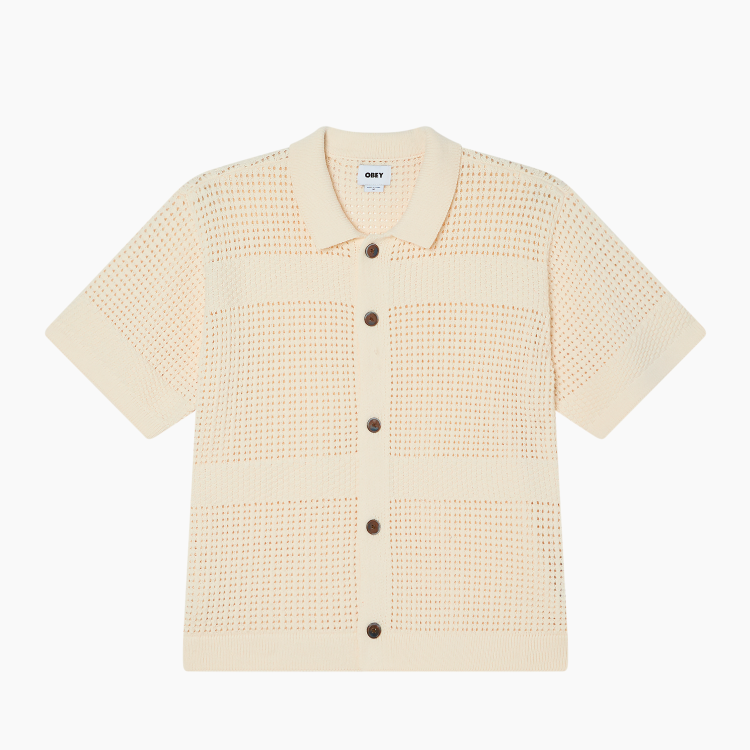 OBEY CLOTHING ZACH SHIRT UNBLEACH 151000122-UBL