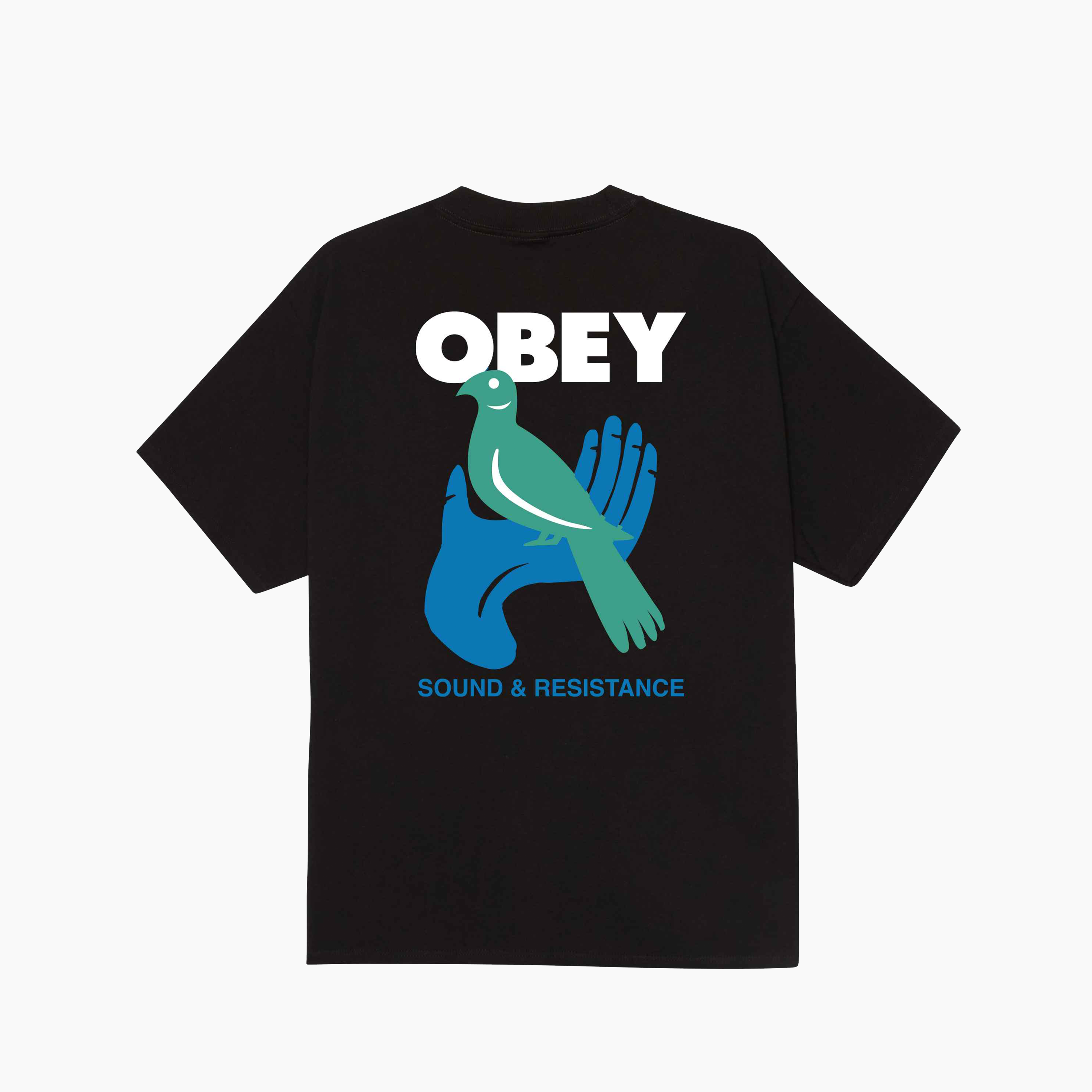 OBEY SOUND & RESISTANCE BIRD BLACK 165264213-BLK