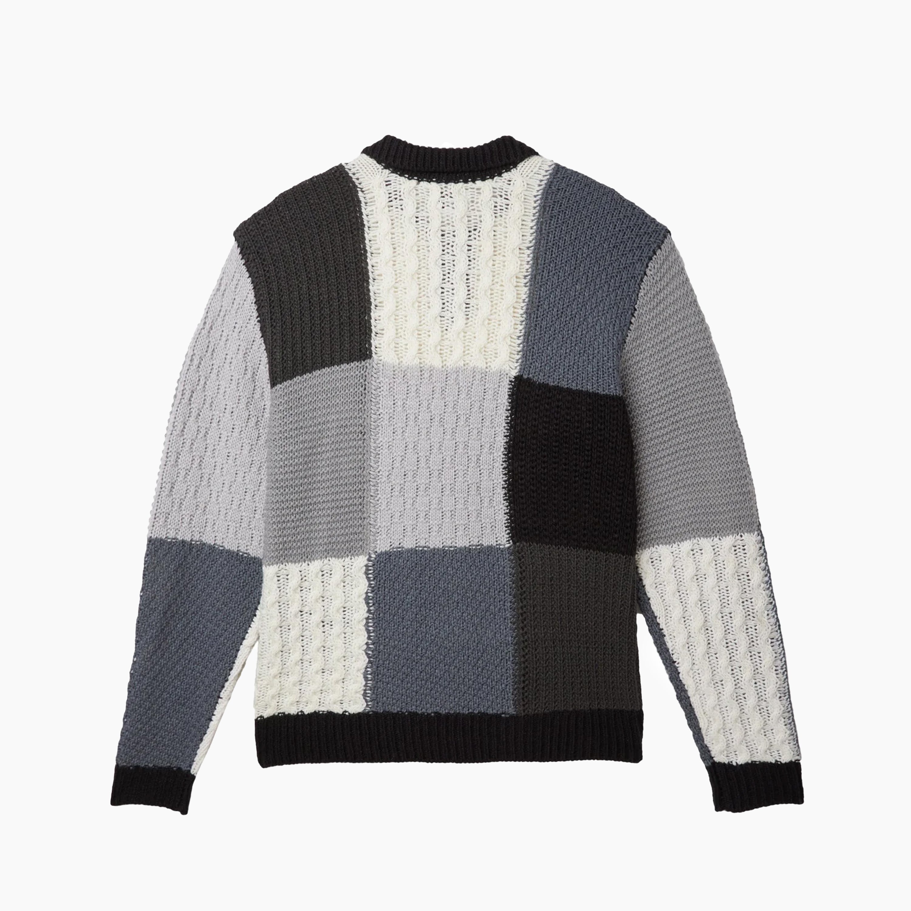 OBEY CLOTHING OLIVER PATCHWORK BLACK MULTICOLOR - 151000074