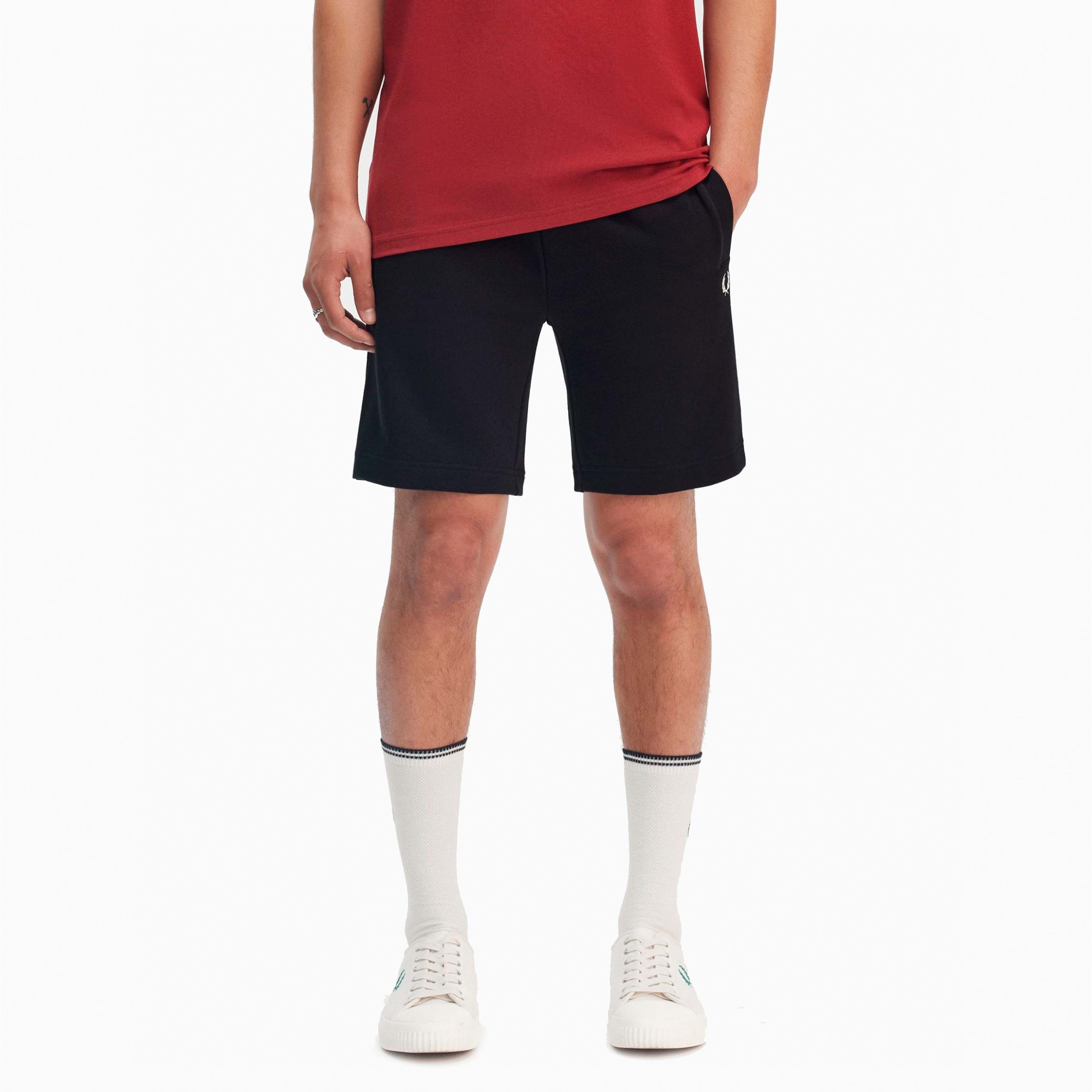 FRED PERRY SHORT BLACK & WHITE S8505-608