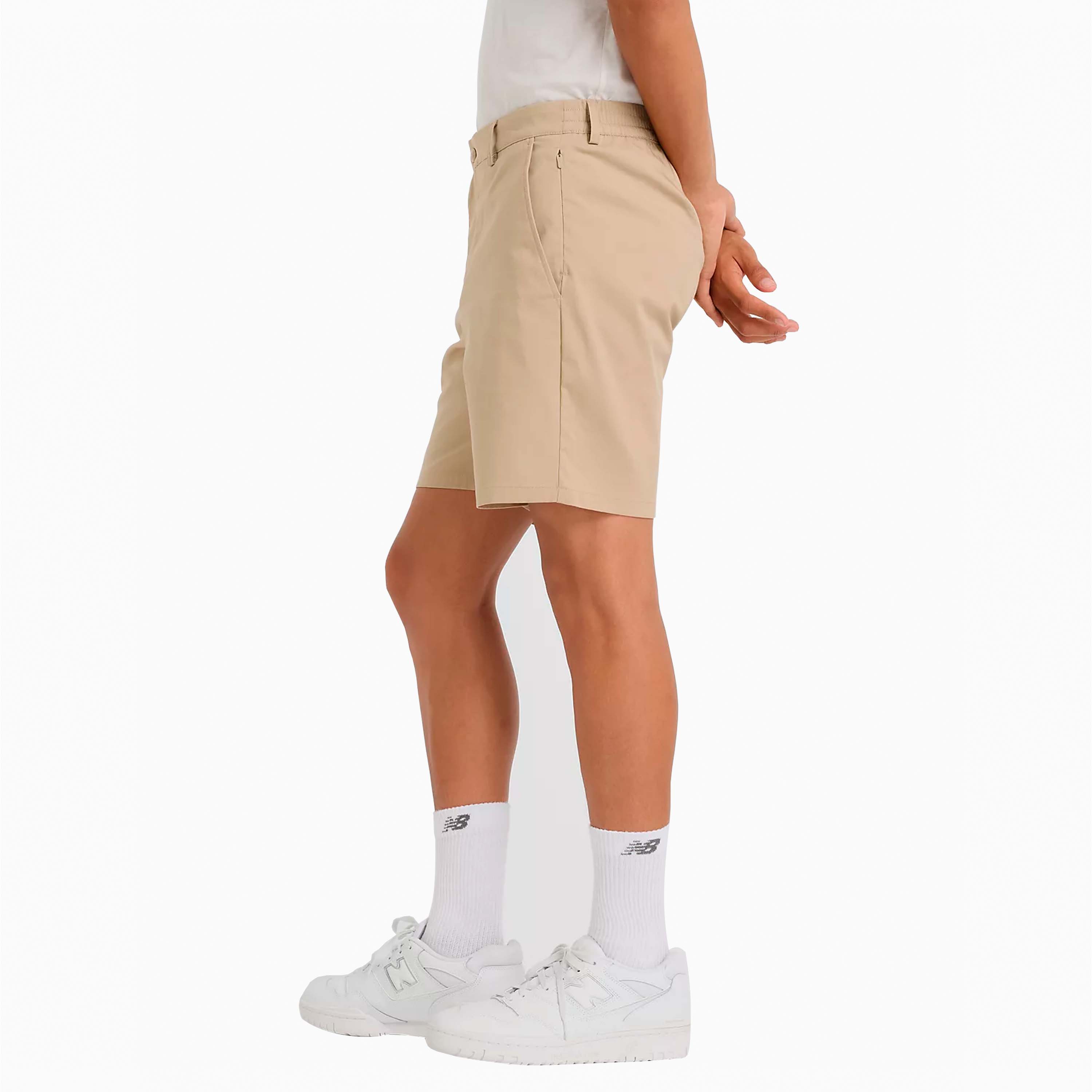 New Balance Athletics Standard Shorts 7 Beige - MS51583