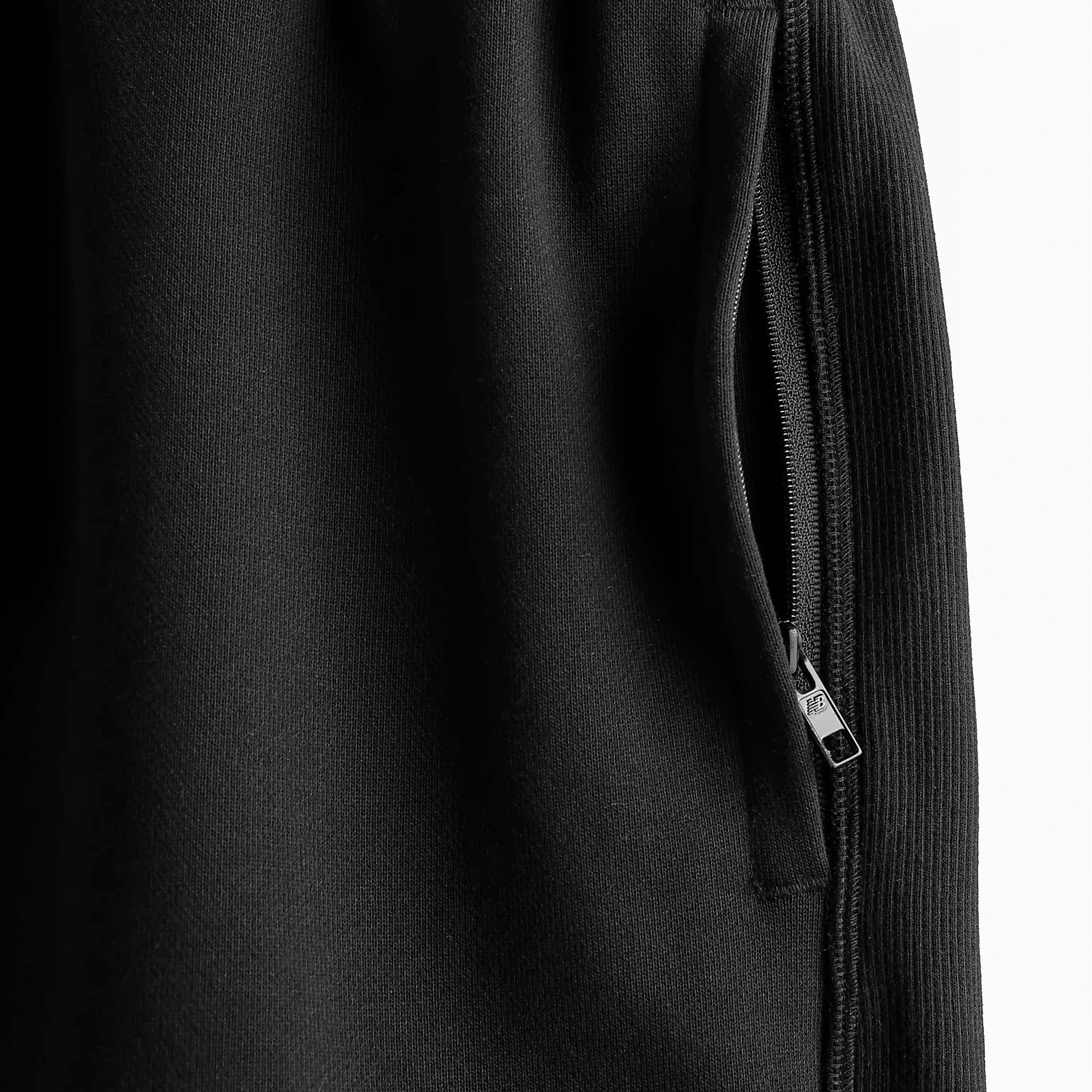 New Balance Athletics French Terry Shorts, Größe 5, Schwarz, MS41511