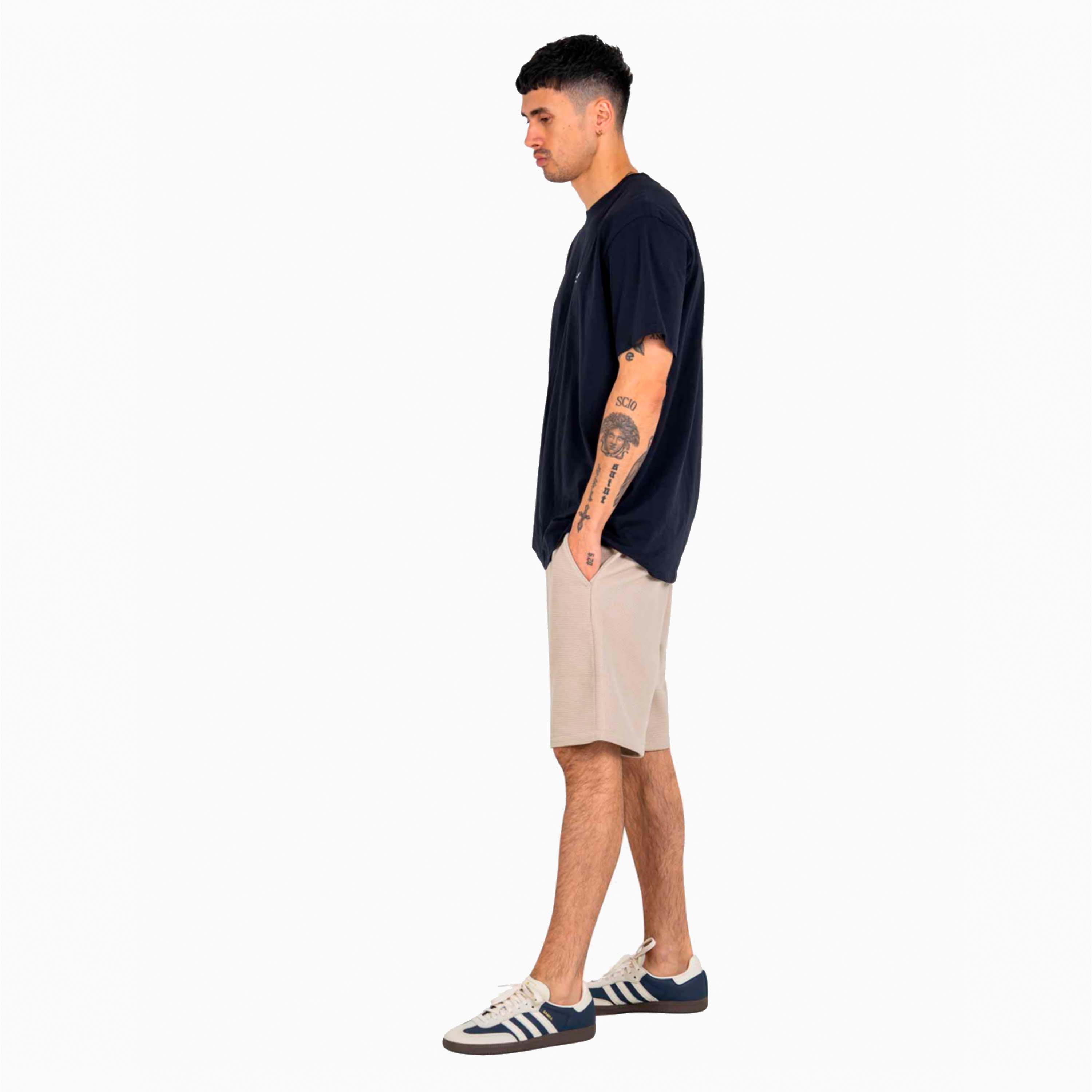 REELL JEANS REFLEX EASY SHORT BEGE TEXTURIZADO RE3215