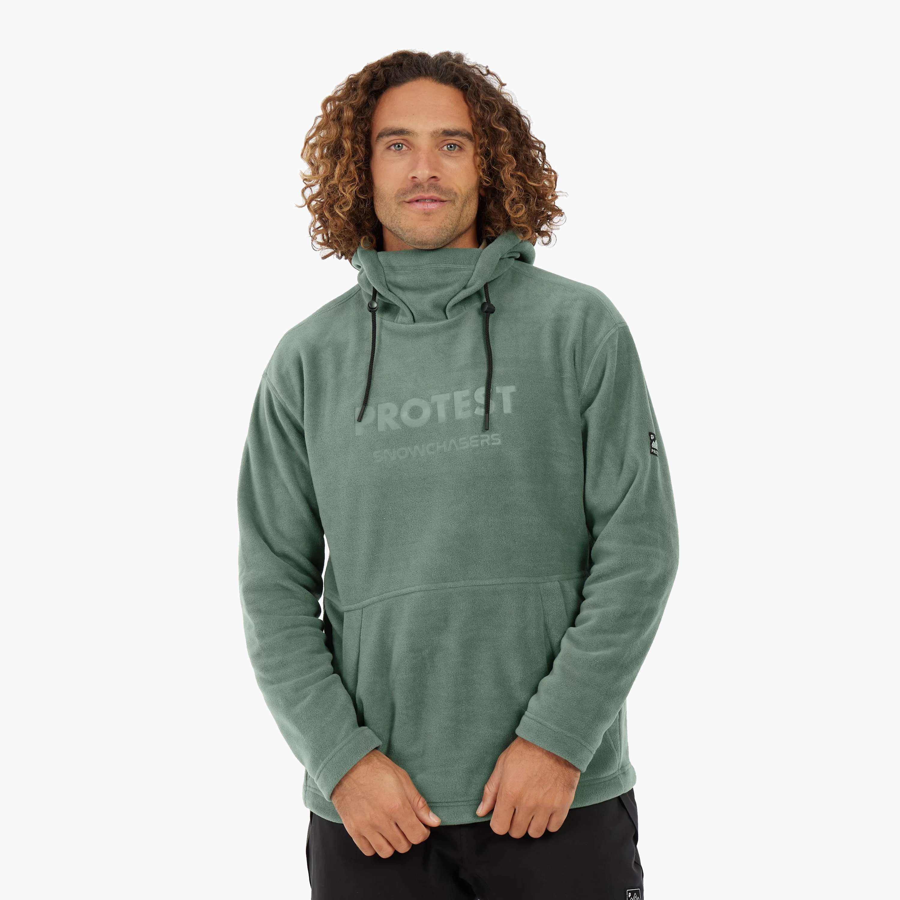 PROTEST M DESTIN SWEAT À CAPUCHE VERT 34752000-556