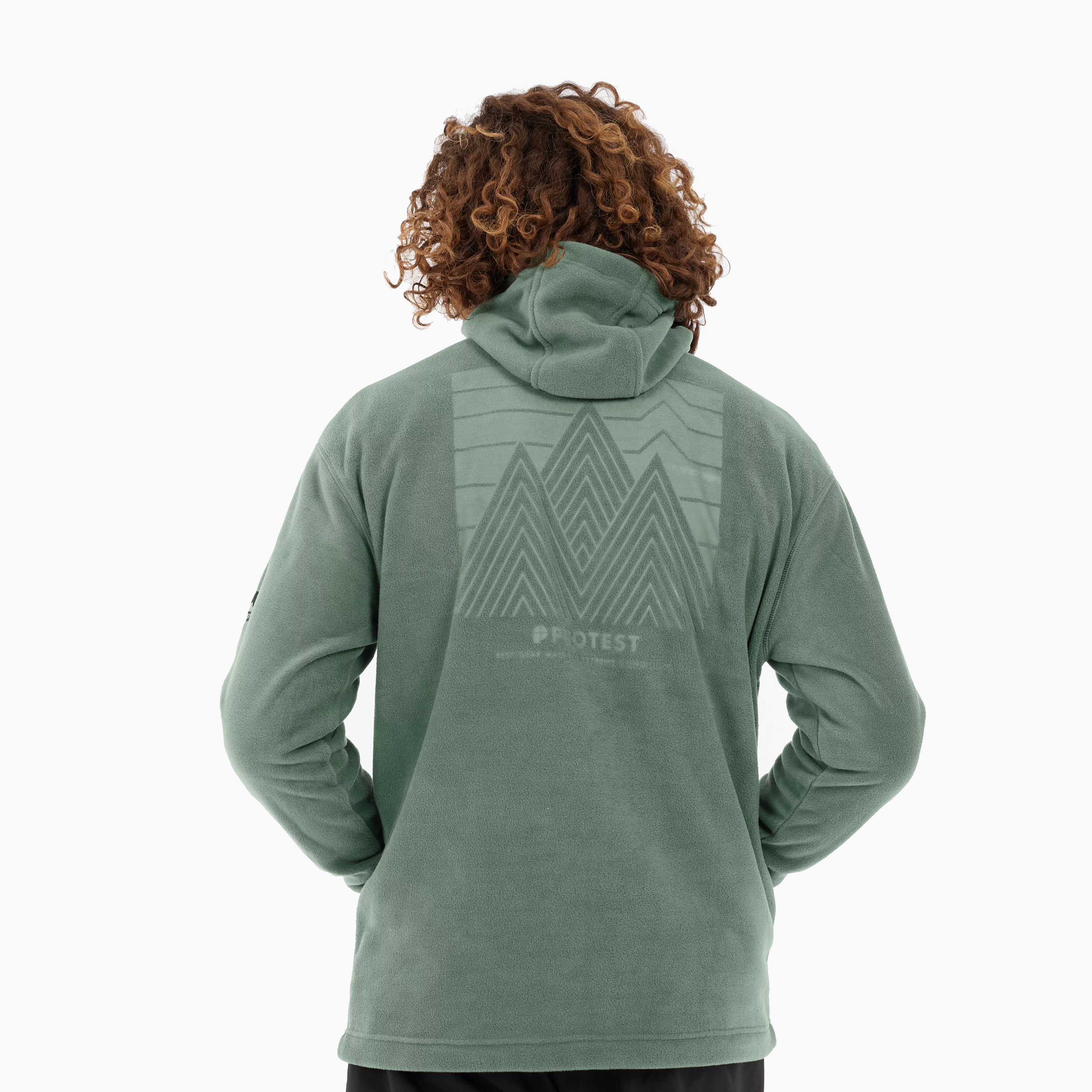 PROTEST M DESTIN SWEAT À CAPUCHE VERT 34752000-556