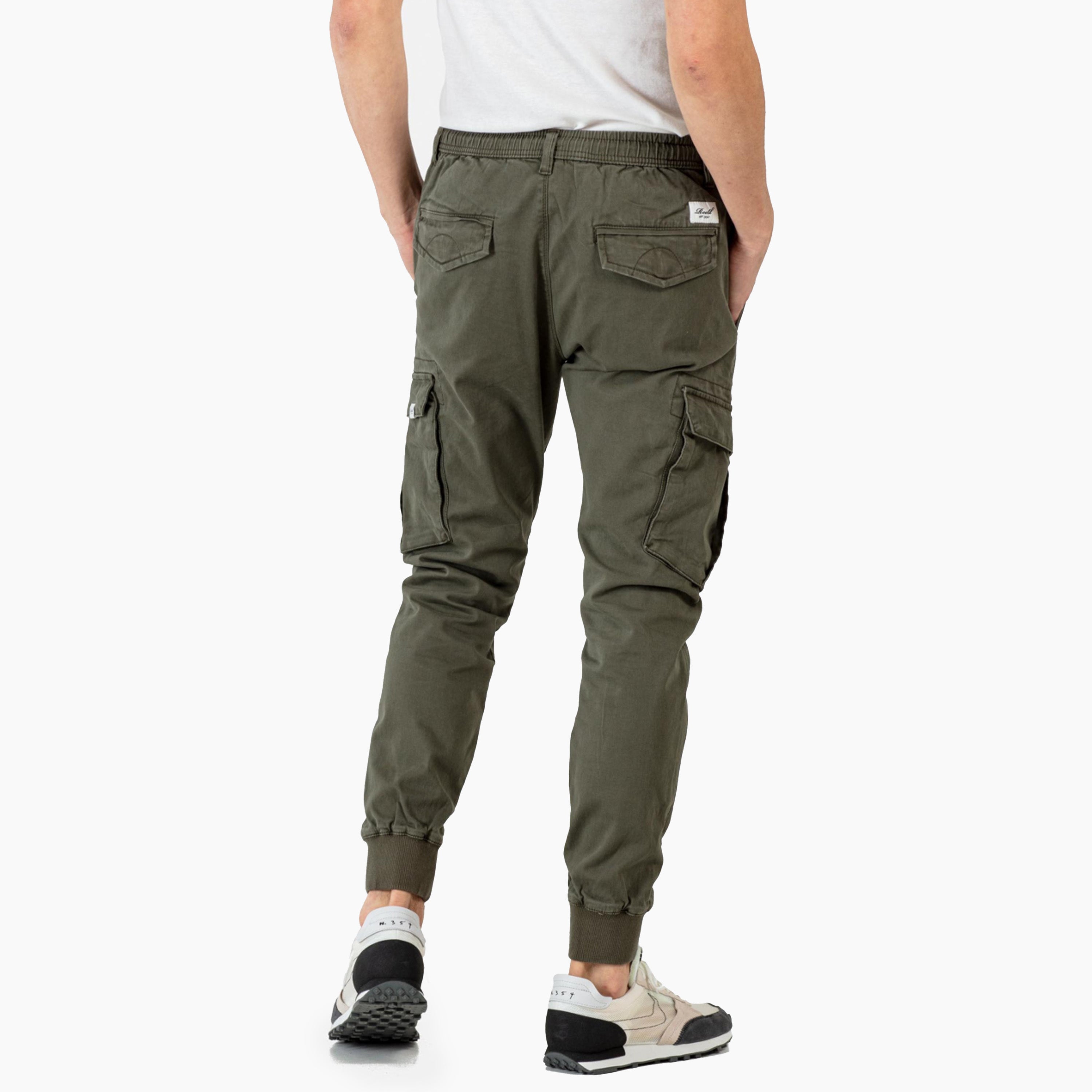 REELL REFLEX RIB CARGO OLIVE