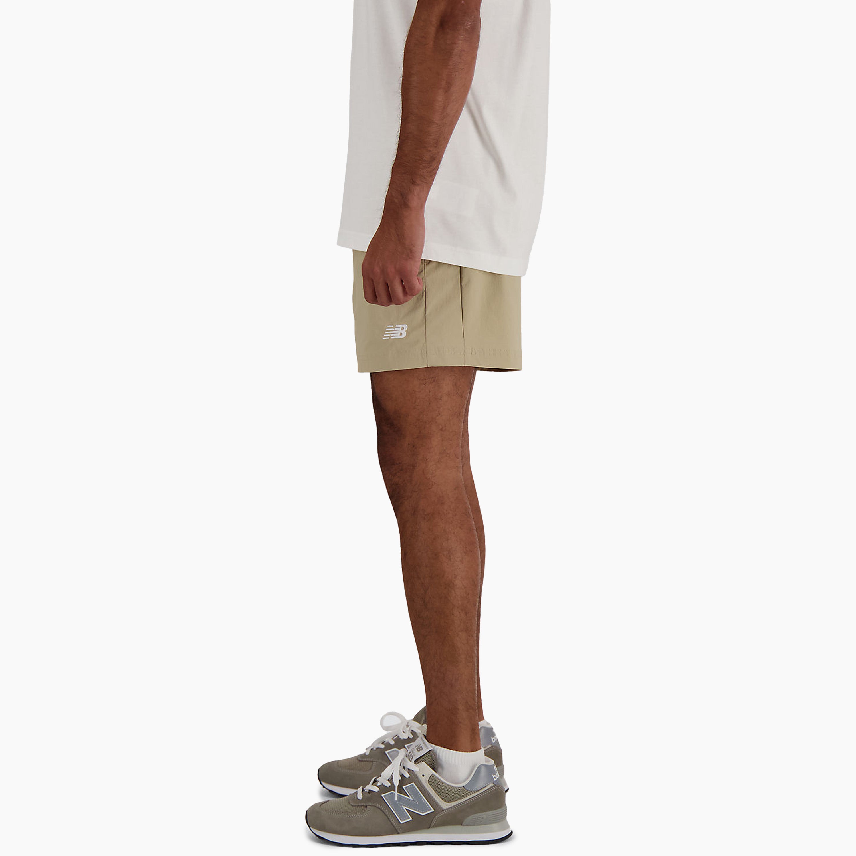 NEW BALANCE CALÇAS CURTAS DESPORTIVAS ELÁSTICAS STONEWARE - MS41517