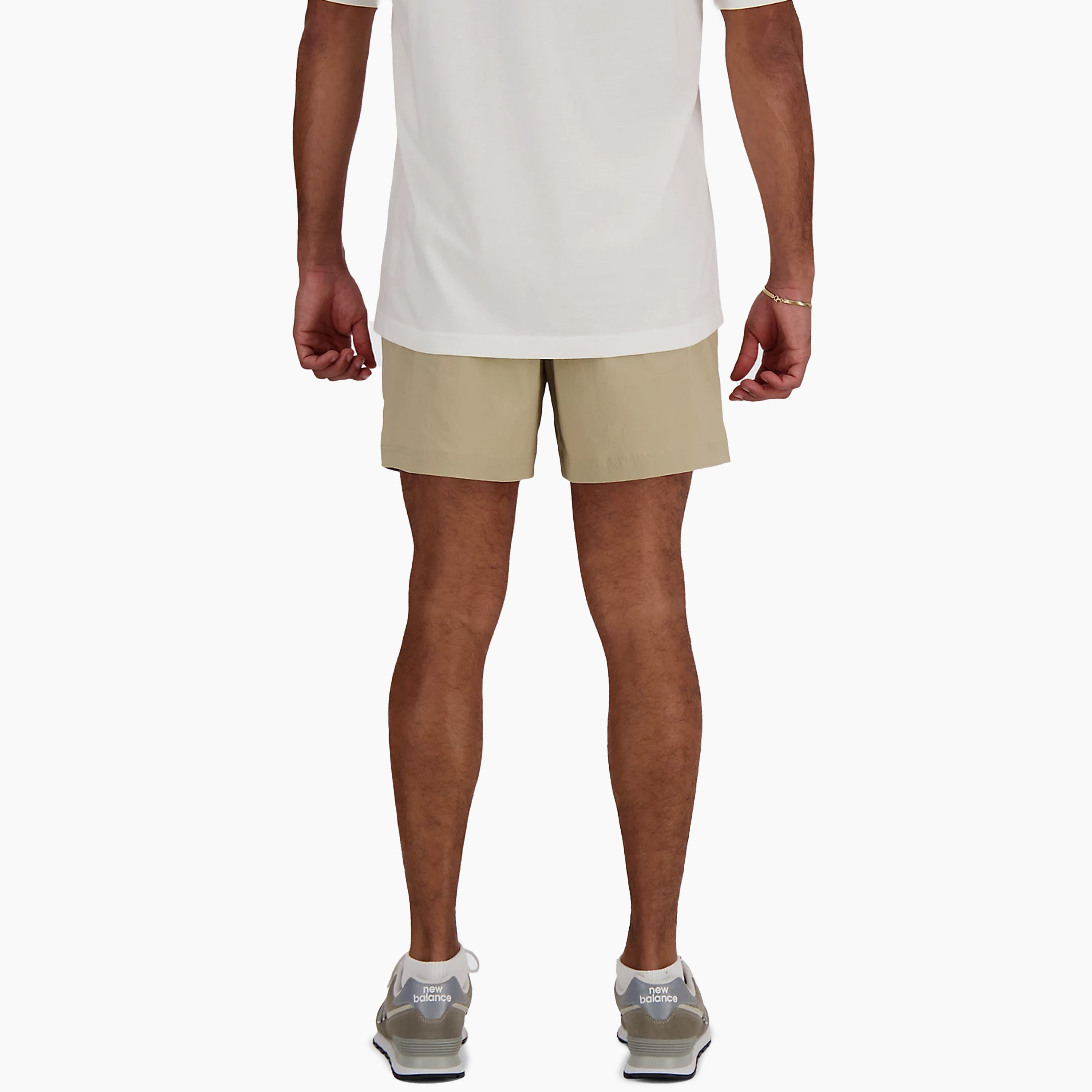 NEW BALANCE CALÇAS CURTAS DESPORTIVAS ELÁSTICAS STONEWARE - MS41517