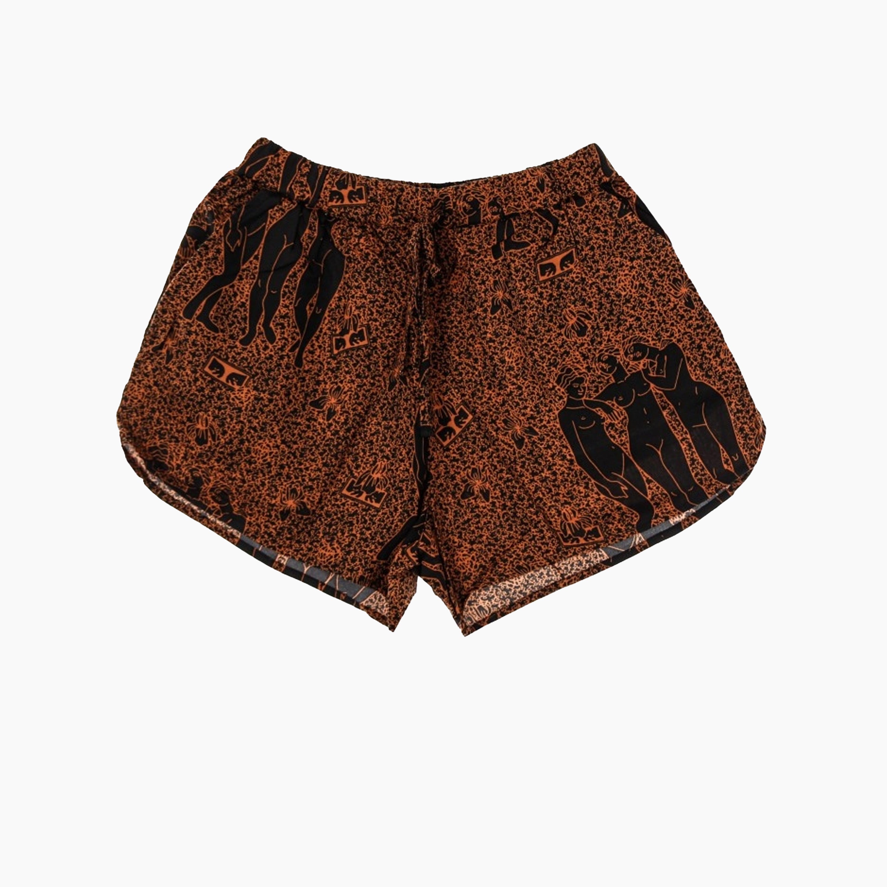 OBEY CLOTHING W' FREE BIRDS SHORT BLACK MULTI - 272120079