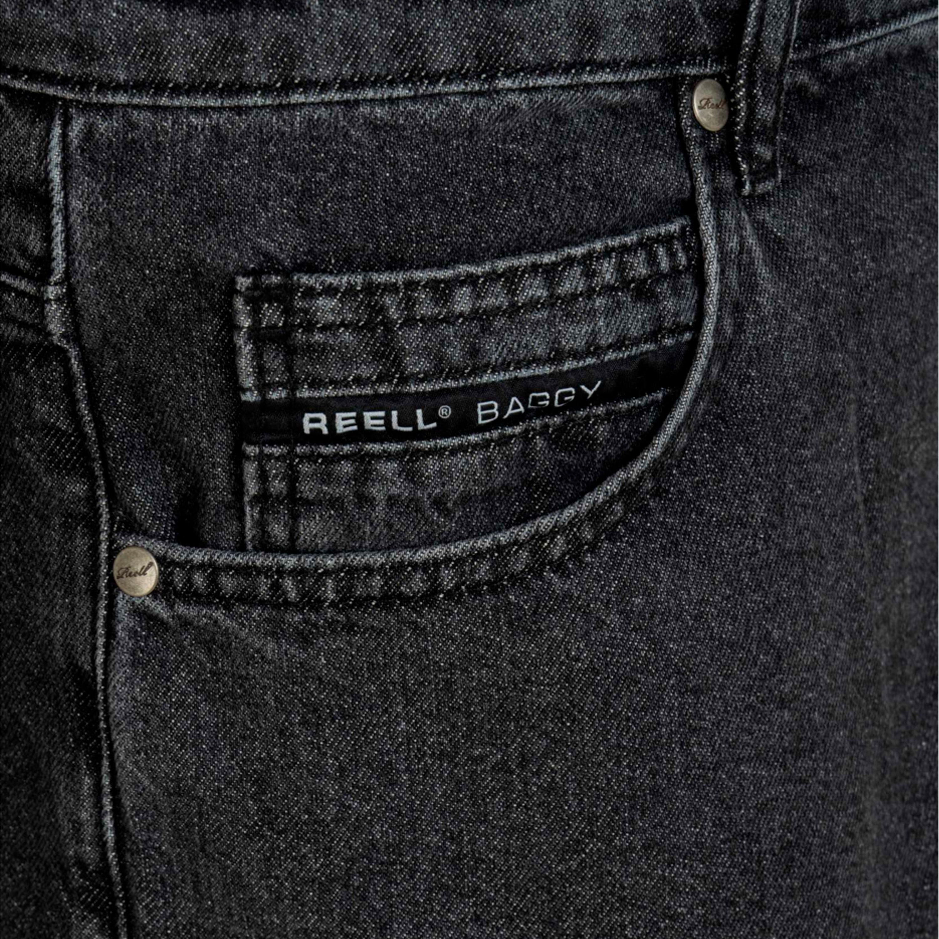 REELL BAGGY ZERO'S STONE SCHWARZ