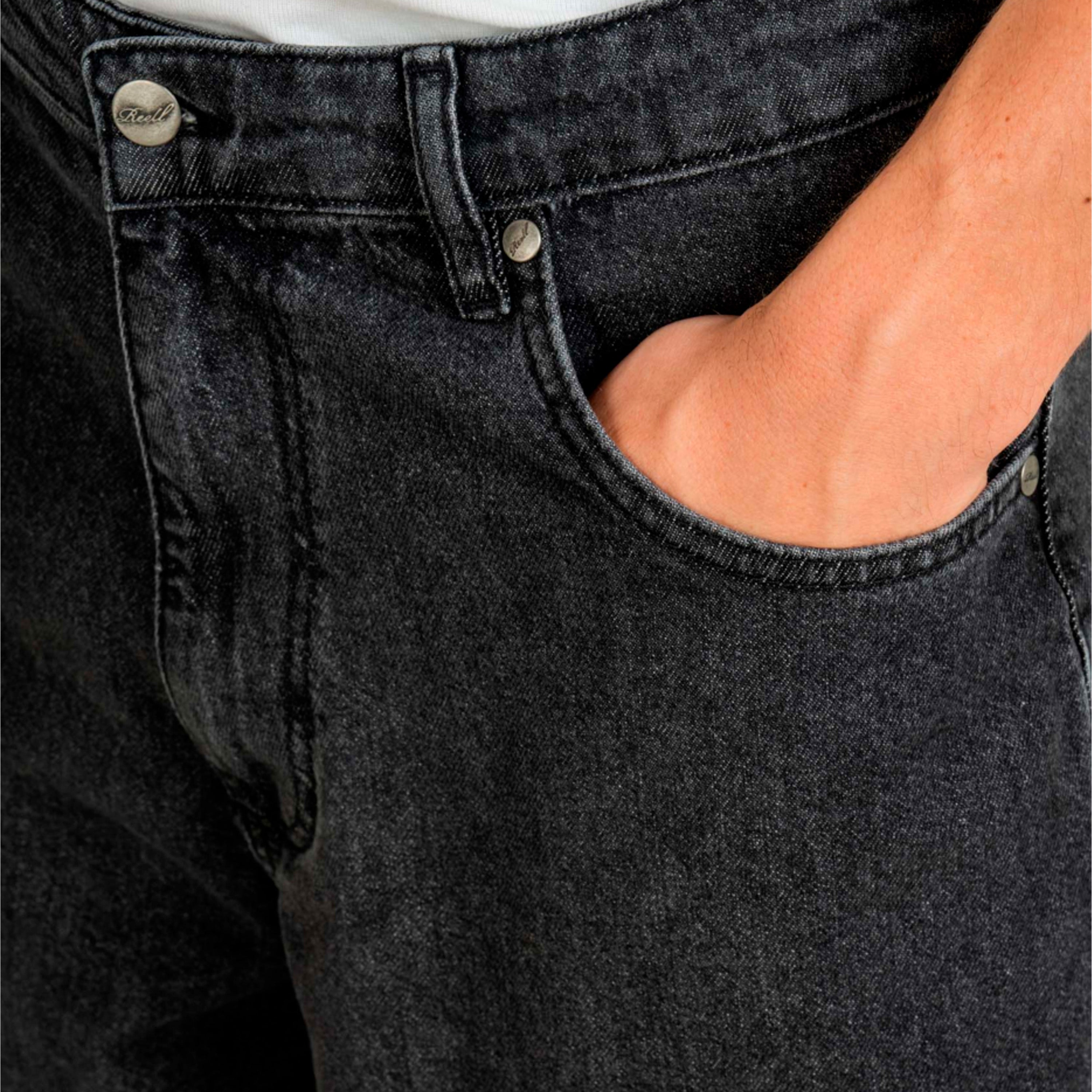 REELL BAGGY ZERO'S STONE SCHWARZ