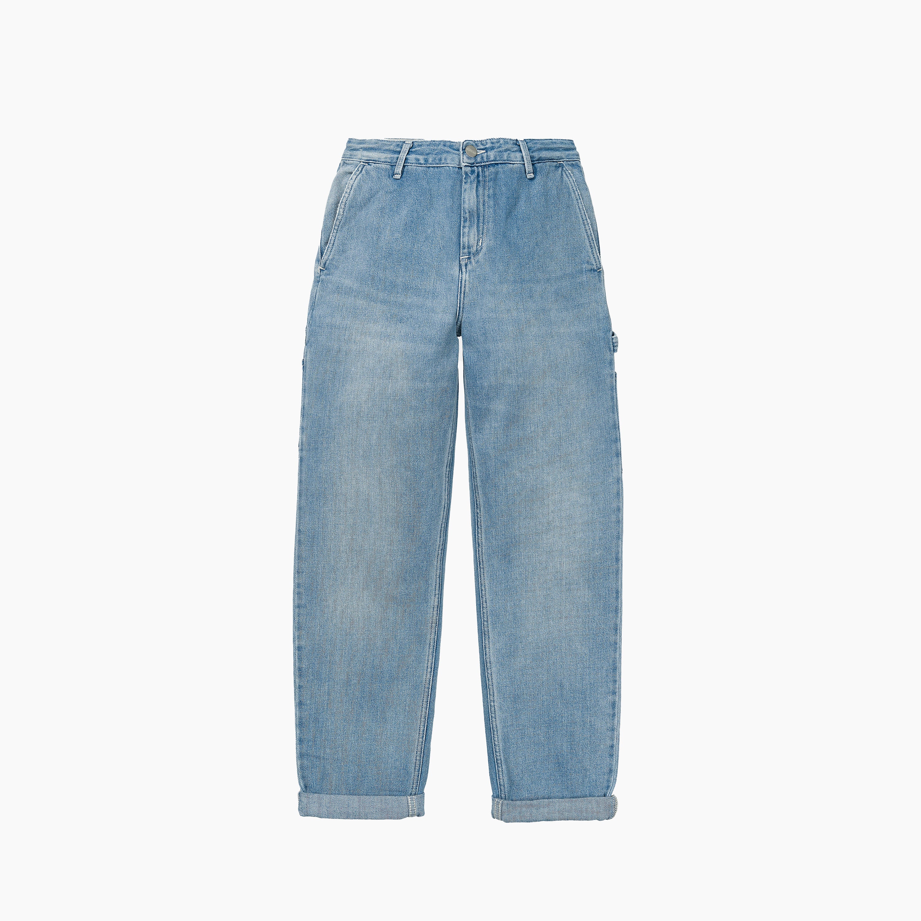 CARHARTT WIP W' PIERCE PANT BLUE LIGHT STONE WASHED - I025268