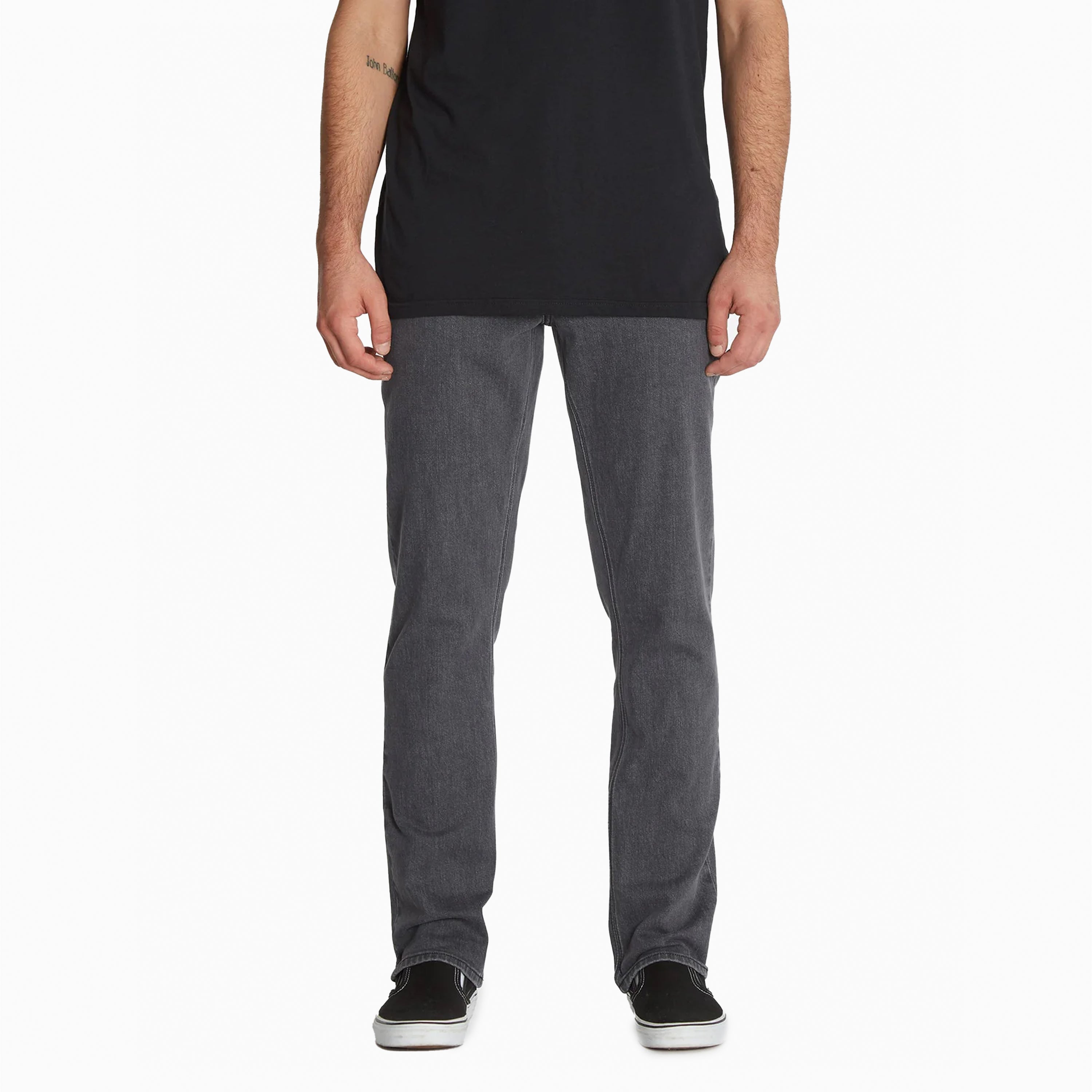 VOLCOM VORTA DENIM PANT EASY ENZYME GRAY - A1912302