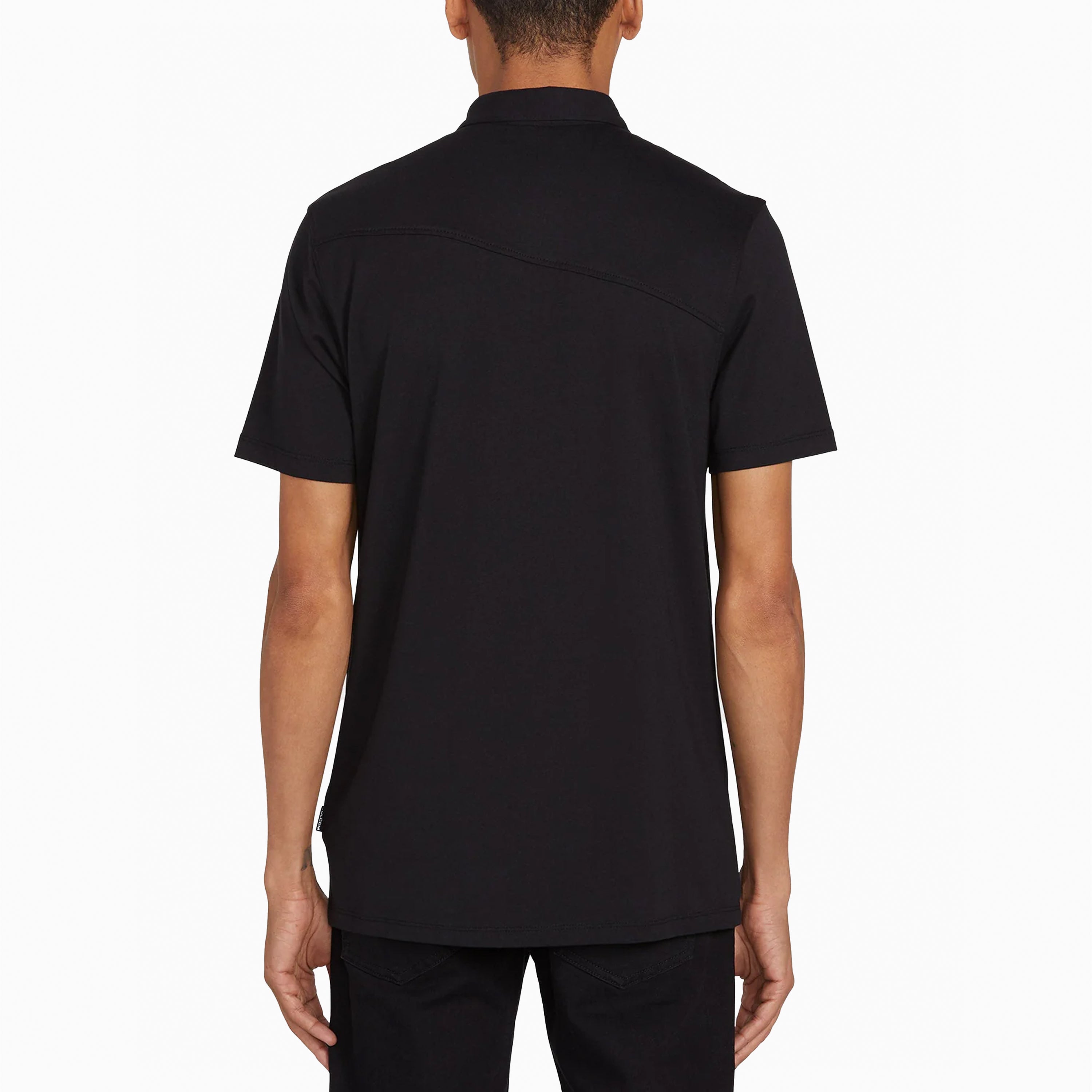 VOLCOM WOWZER POLO SS BLACK - A0112303