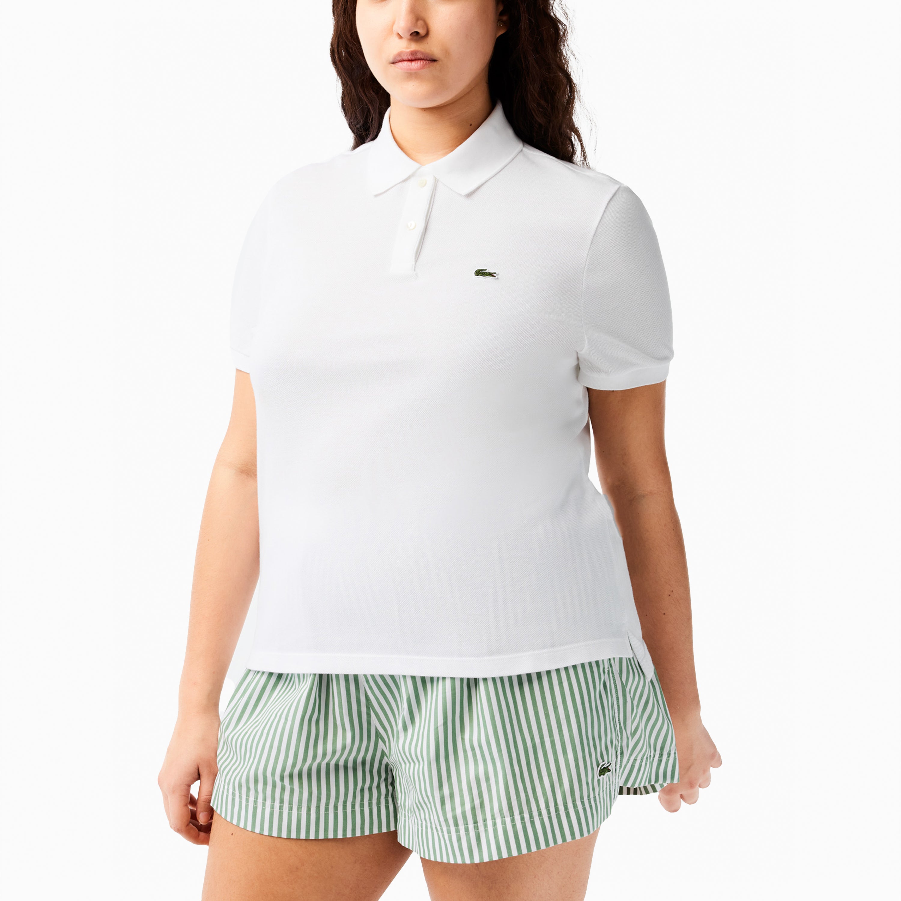 LACOSTE W' POLO CLASSIC FIT WEISS - PF7839