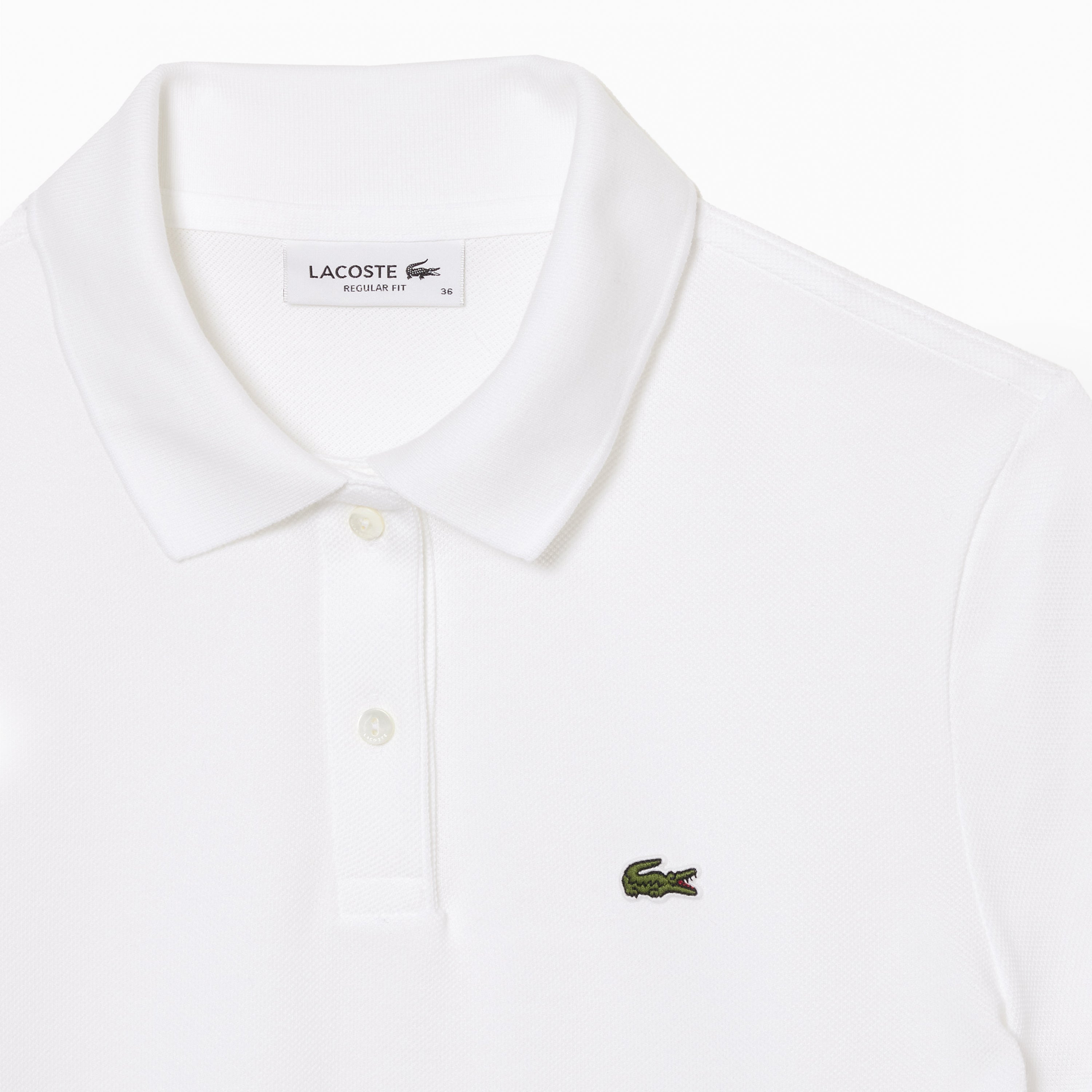 LACOSTE W' POLO CLASSIC FIT WEISS - PF7839