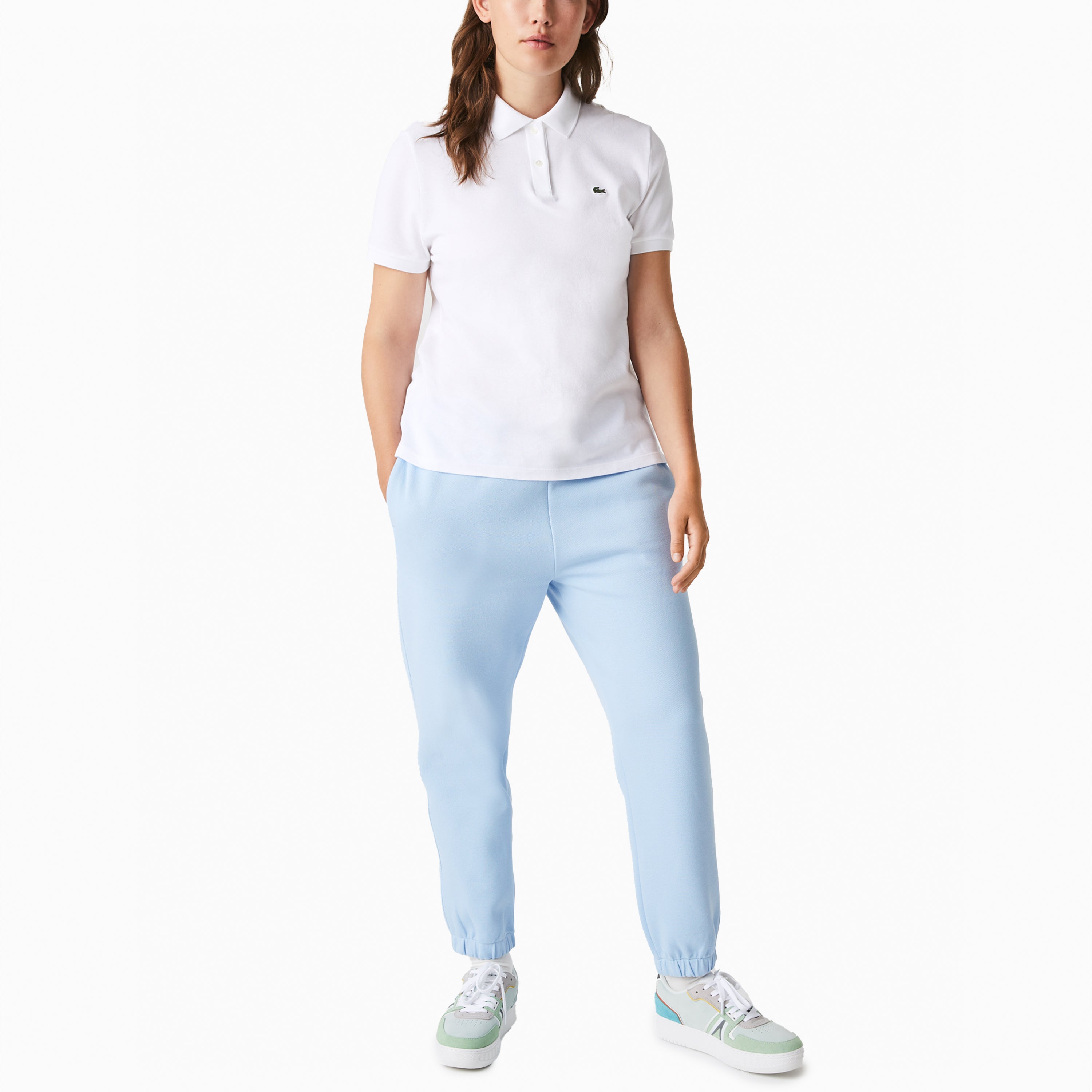 LACOSTE W' POLO CLASSIC FIT WEISS - PF7839