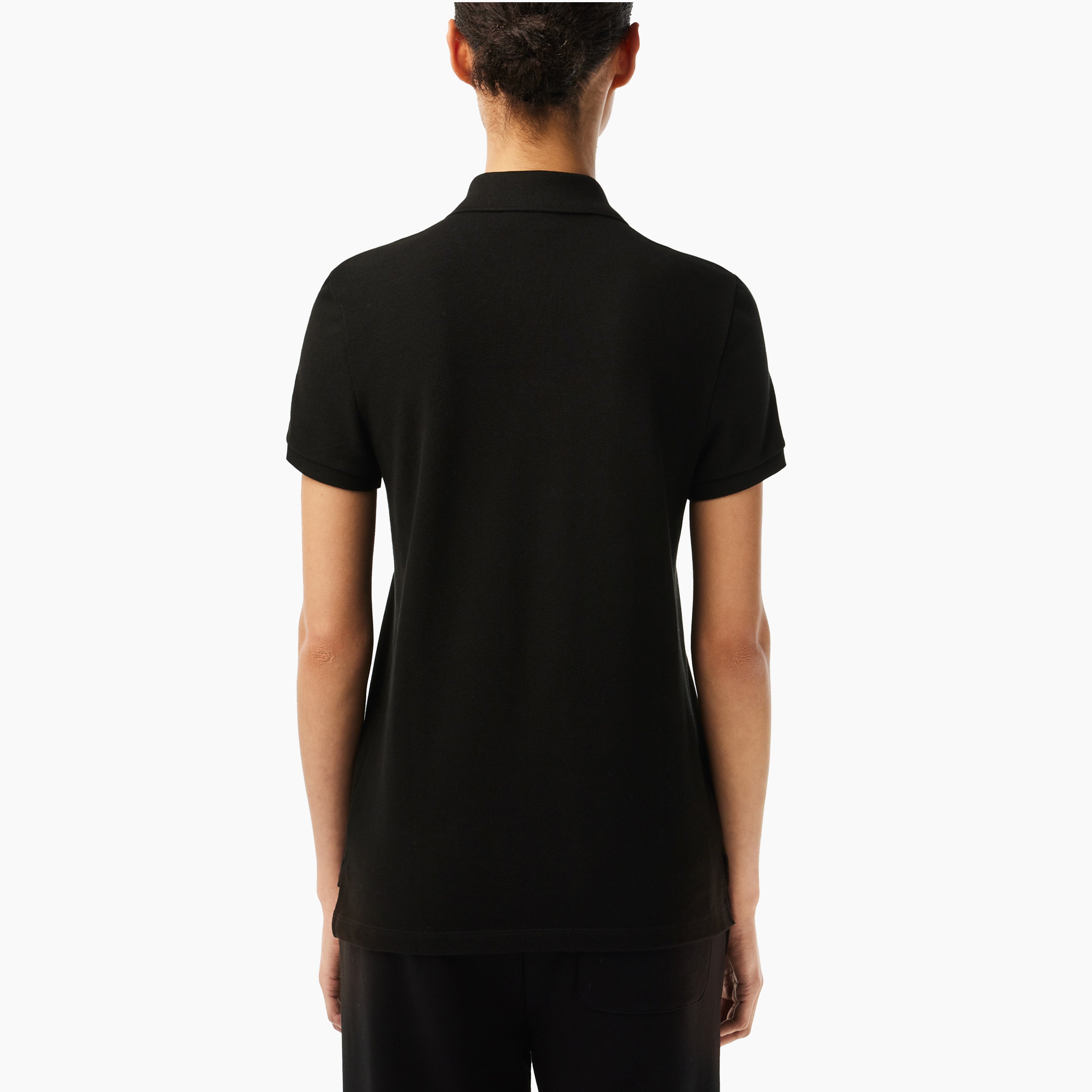 LACOSTE POLO CLASSIC FIT BASIC LOGO & BLACK - PF7839