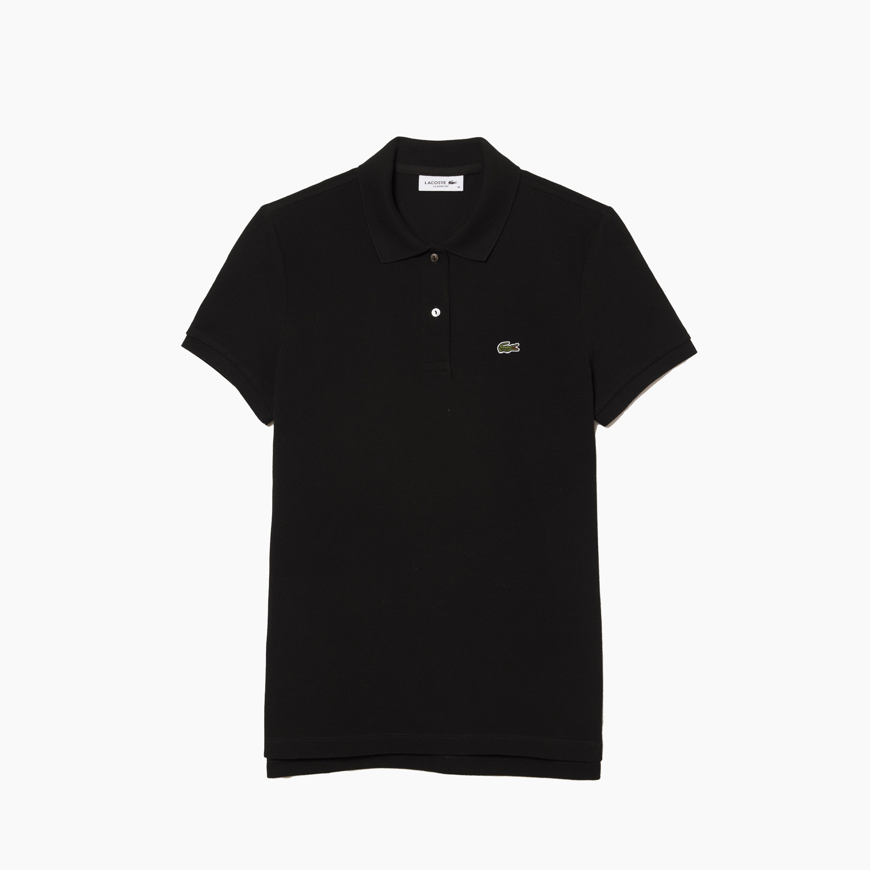 LACOSTE POLO CLASSIC FIT BASIC LOGO & BLACK - PF7839
