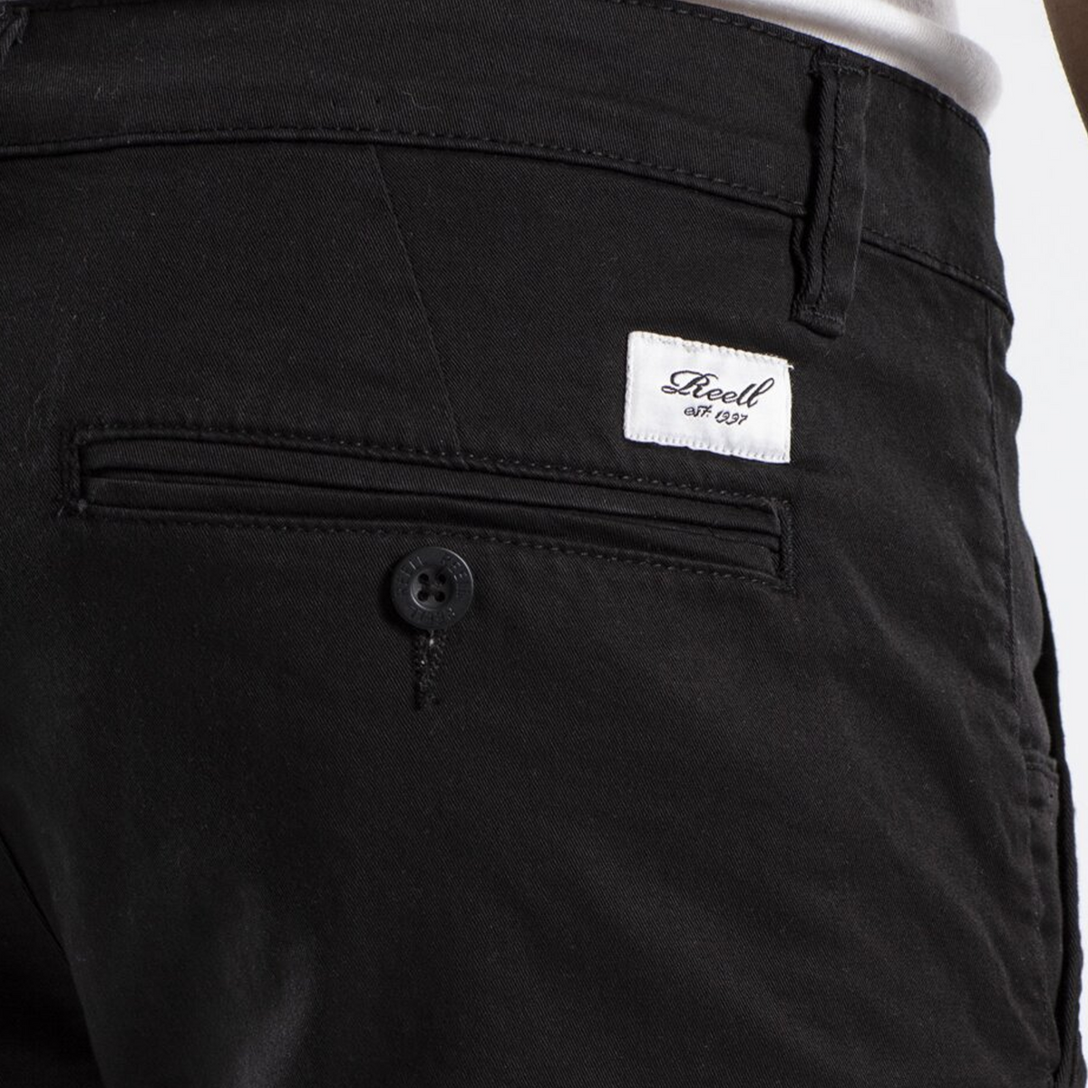 REELL FLEX TAPERED CHINO BLACK RE4408