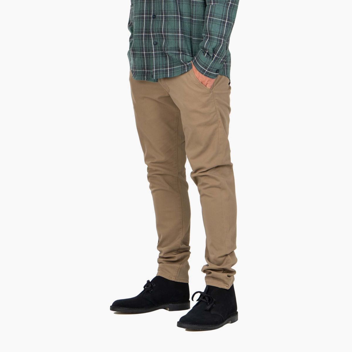 REELL FLEX TAPERED CHINO DARK SAND RE4409