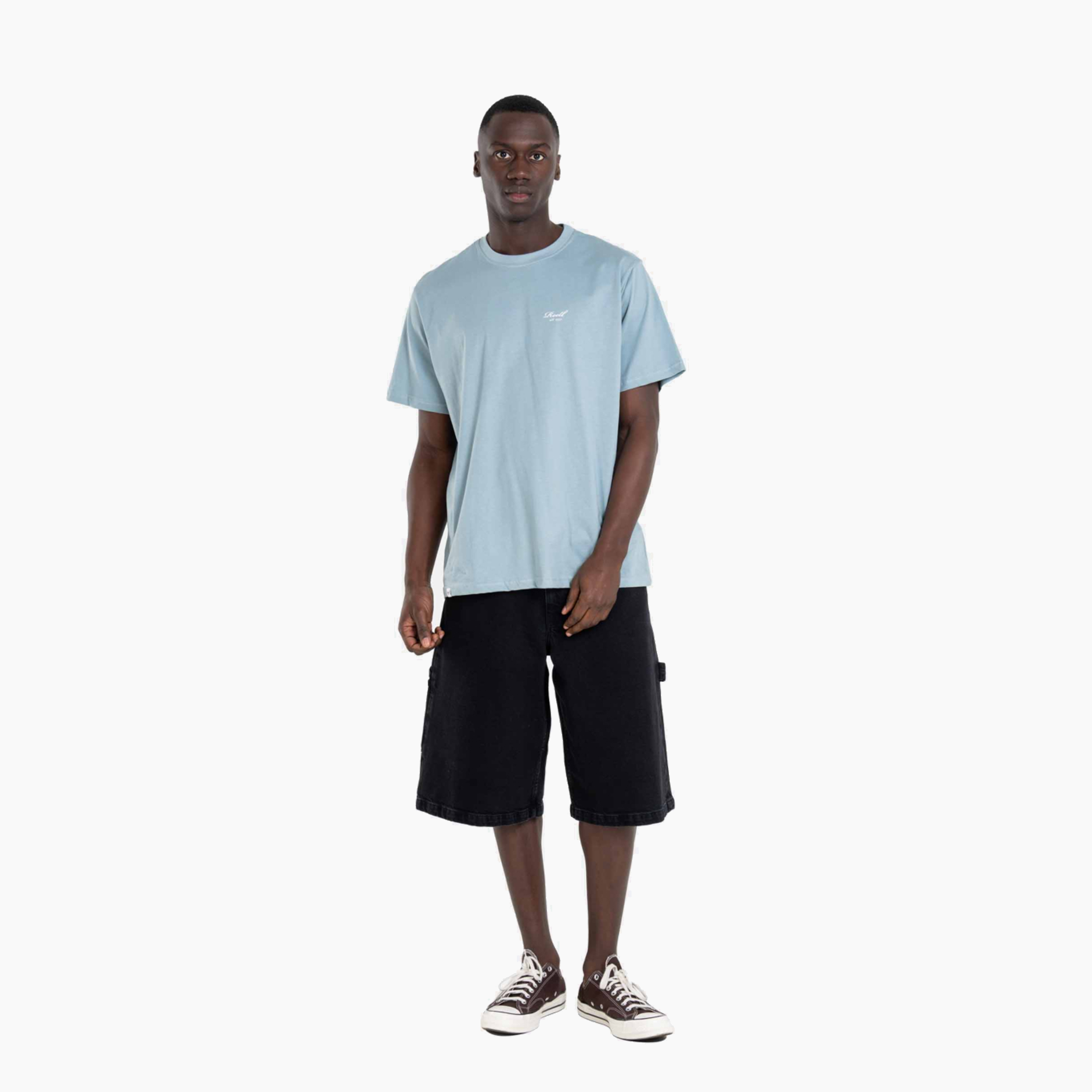 REELL JEAN BELMONT WORKER SHORT CLASSIC BLACK WASH