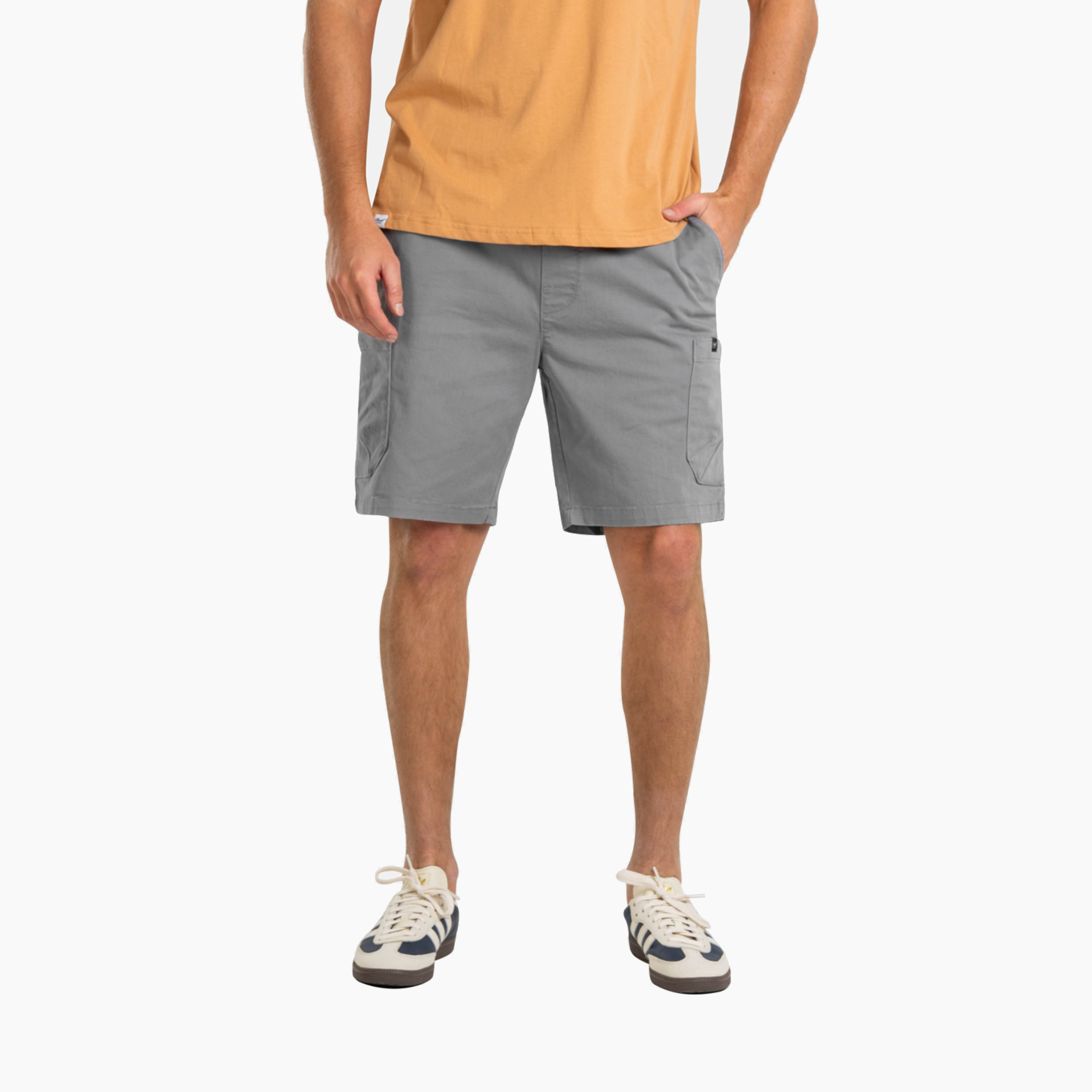 REELL REFLEX EASY CARGO SHORT CINZA CLARO