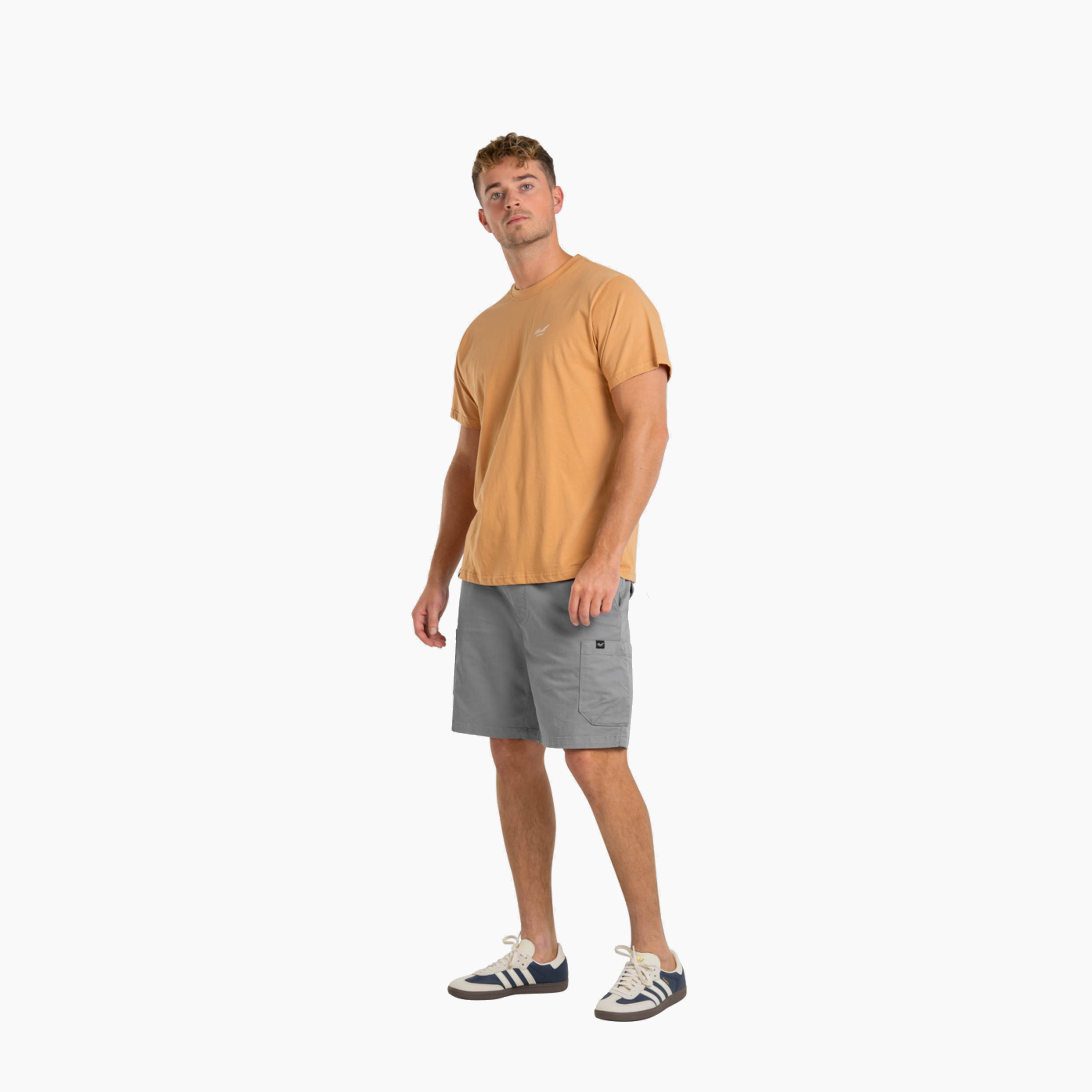 REELL REFLEX EASY CARGO SHORT CINZA CLARO