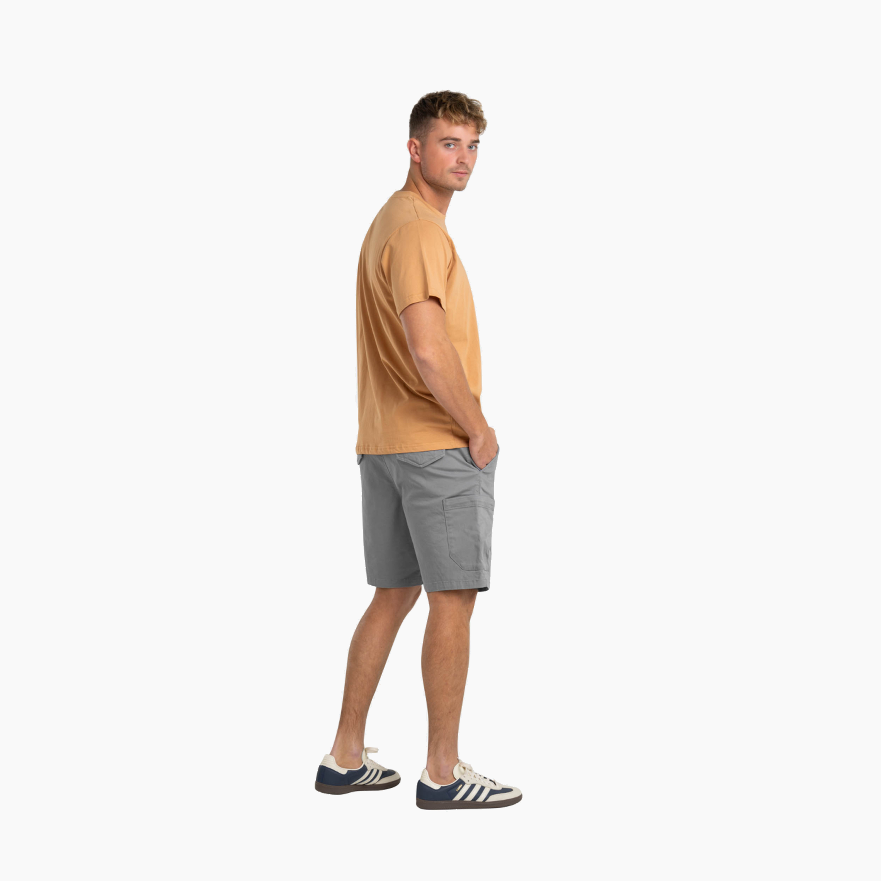 REELL REFLEX EASY CARGO SHORT CINZA CLARO