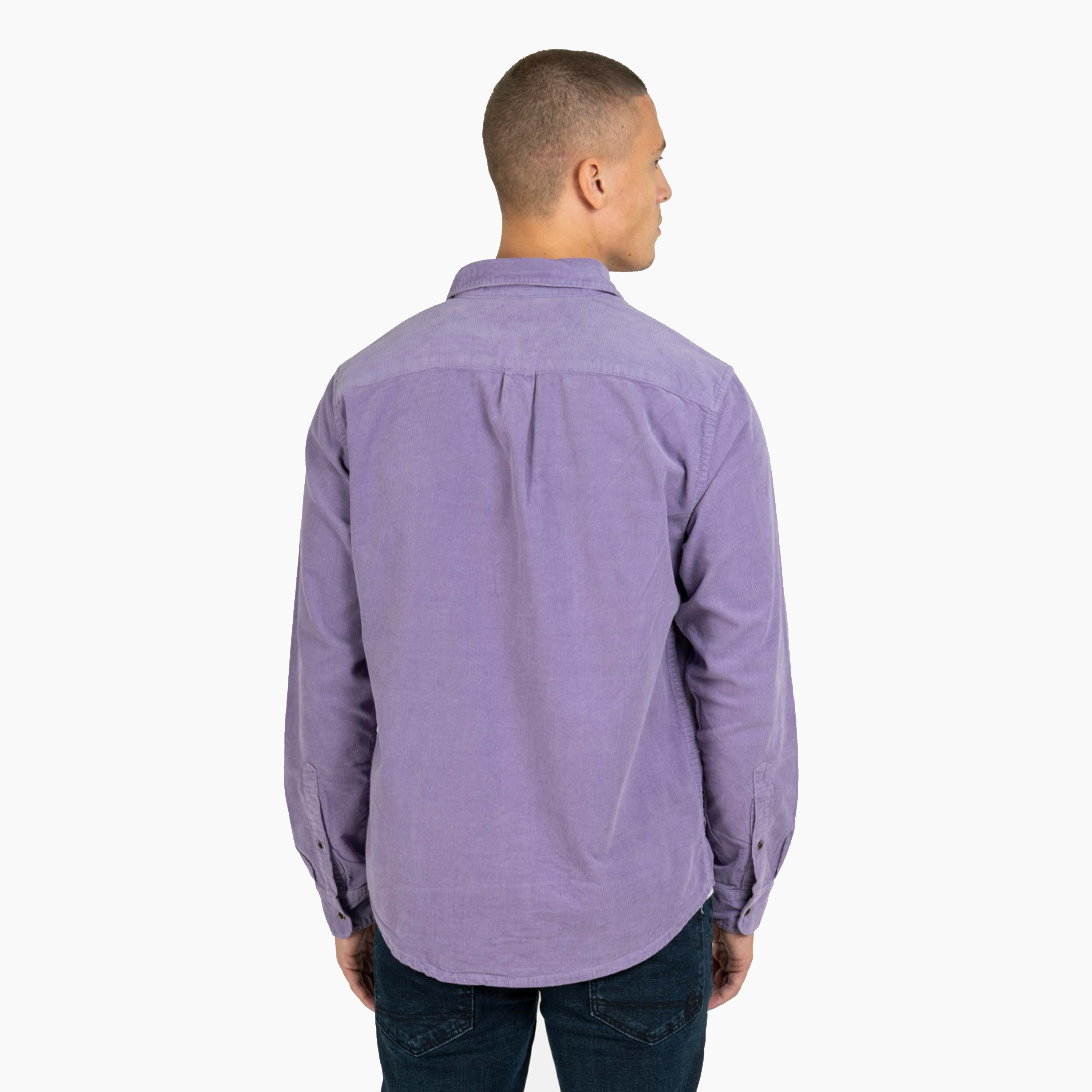 REELL STRIKE SHIRT LAVENDER PURPLE RE3730