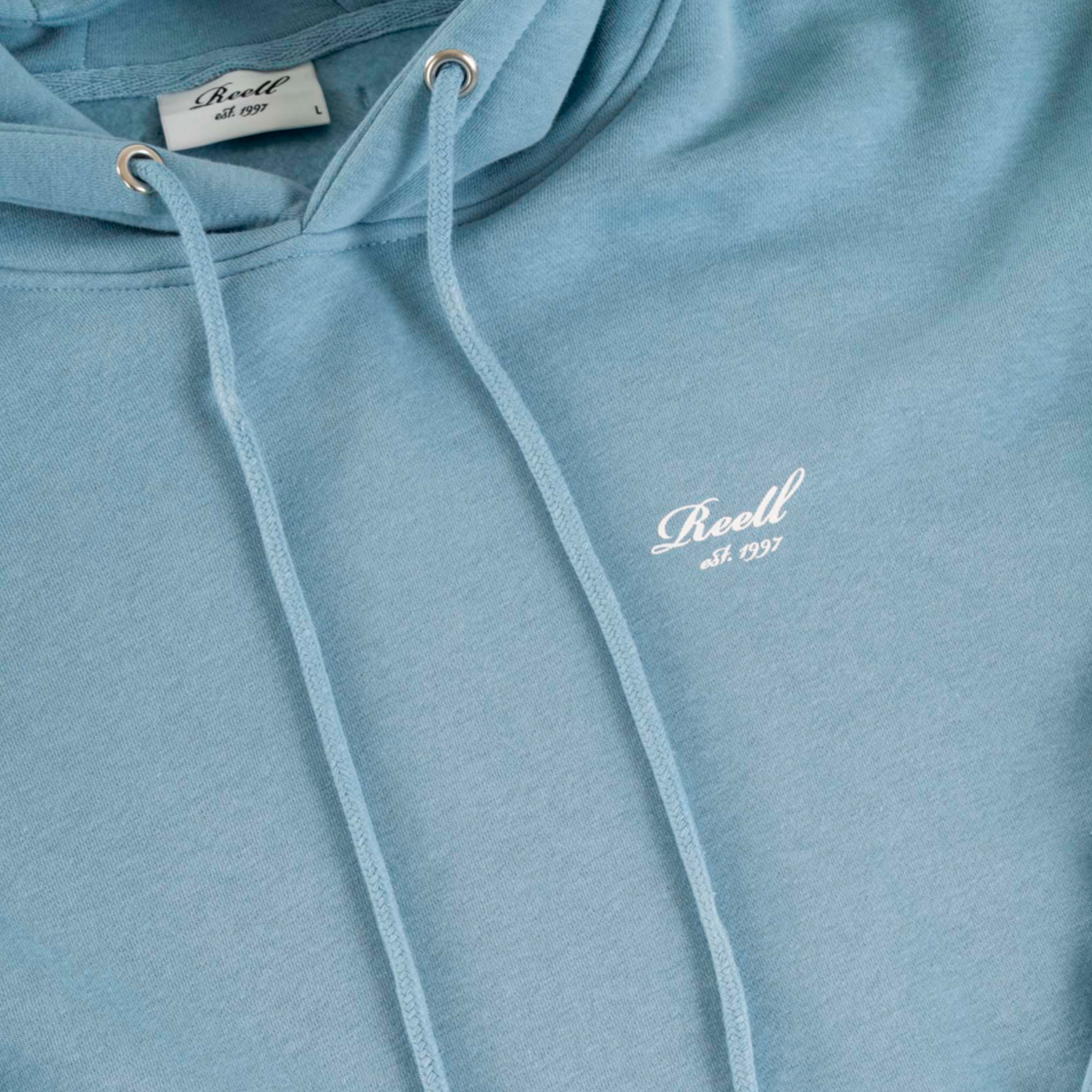 REELL STAPLE LOGO HOODIE MOUNTAIN SPRING - RE3694