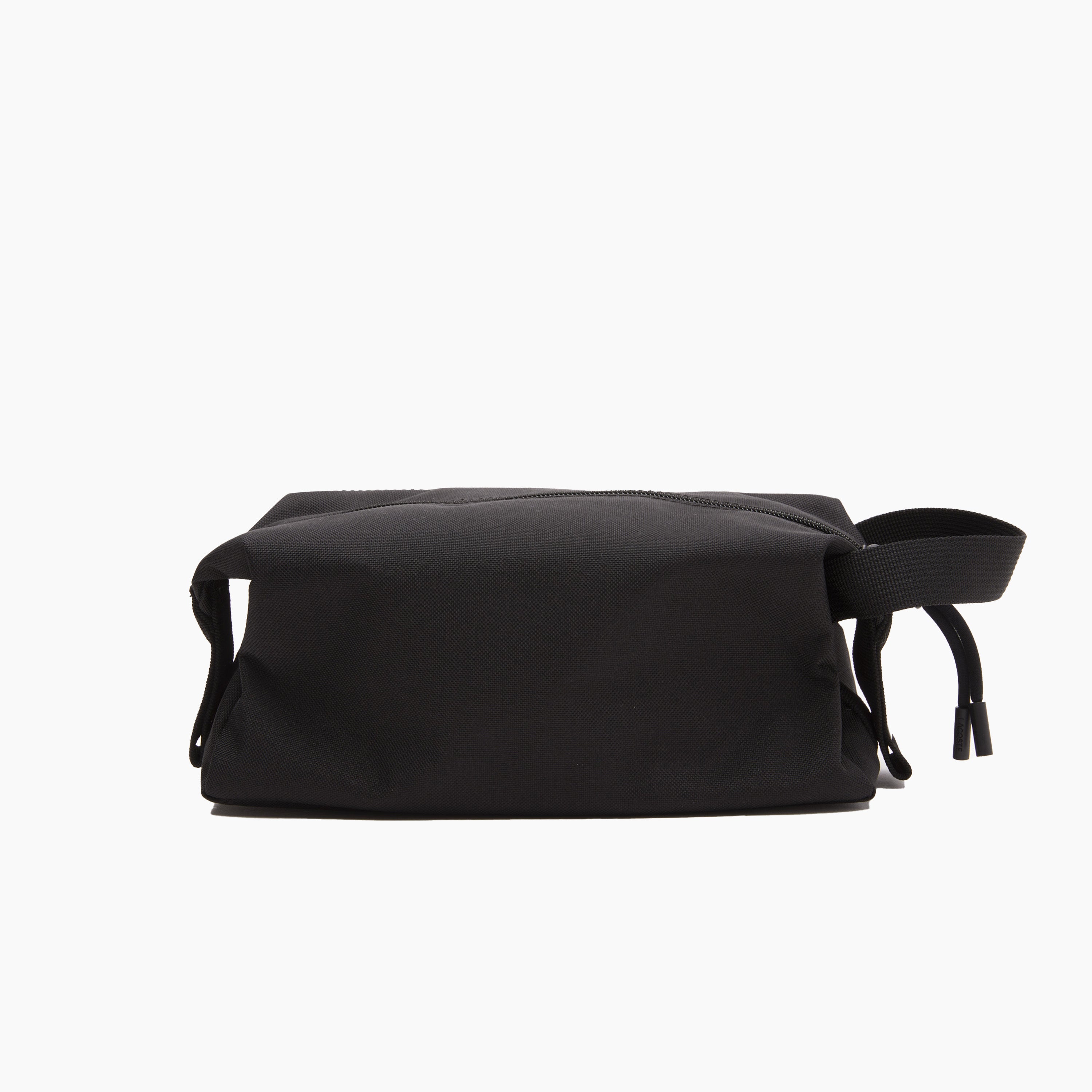 LACOSTE TOILETRY BAG BASIC CROCO & NOIR - NH4098NE