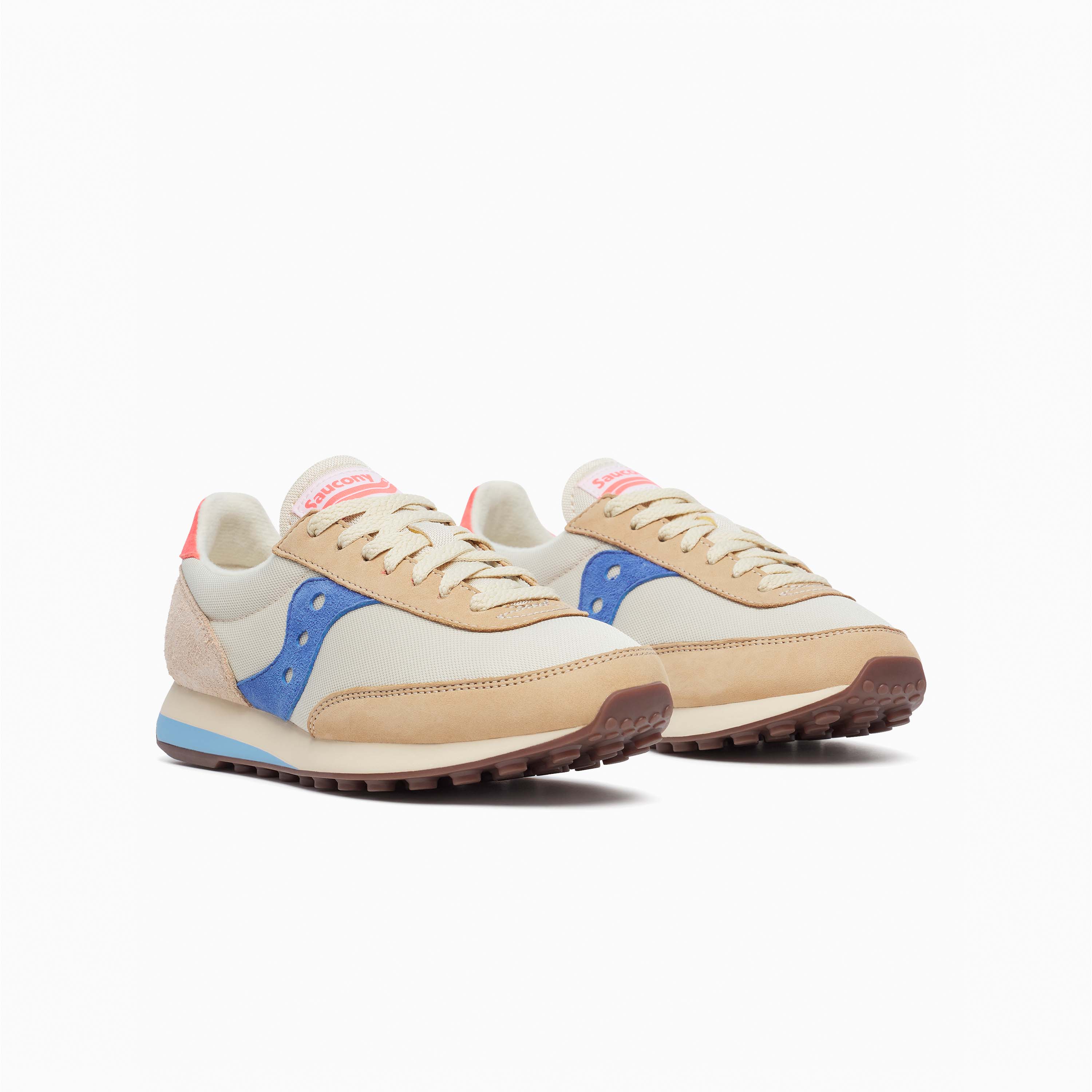 SAUCONY TRAINER 80 CREAM & BLUE S60987-1
