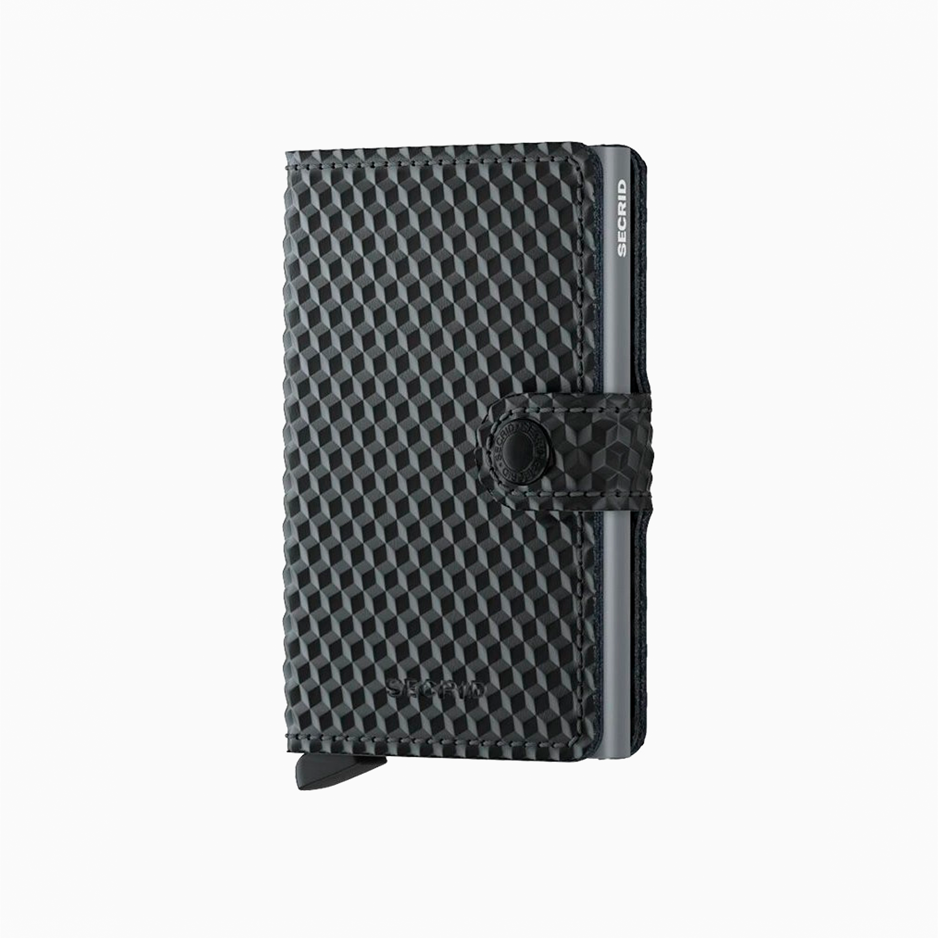 SECRID MINIWALLET CUBIC BLACK TITANIUM