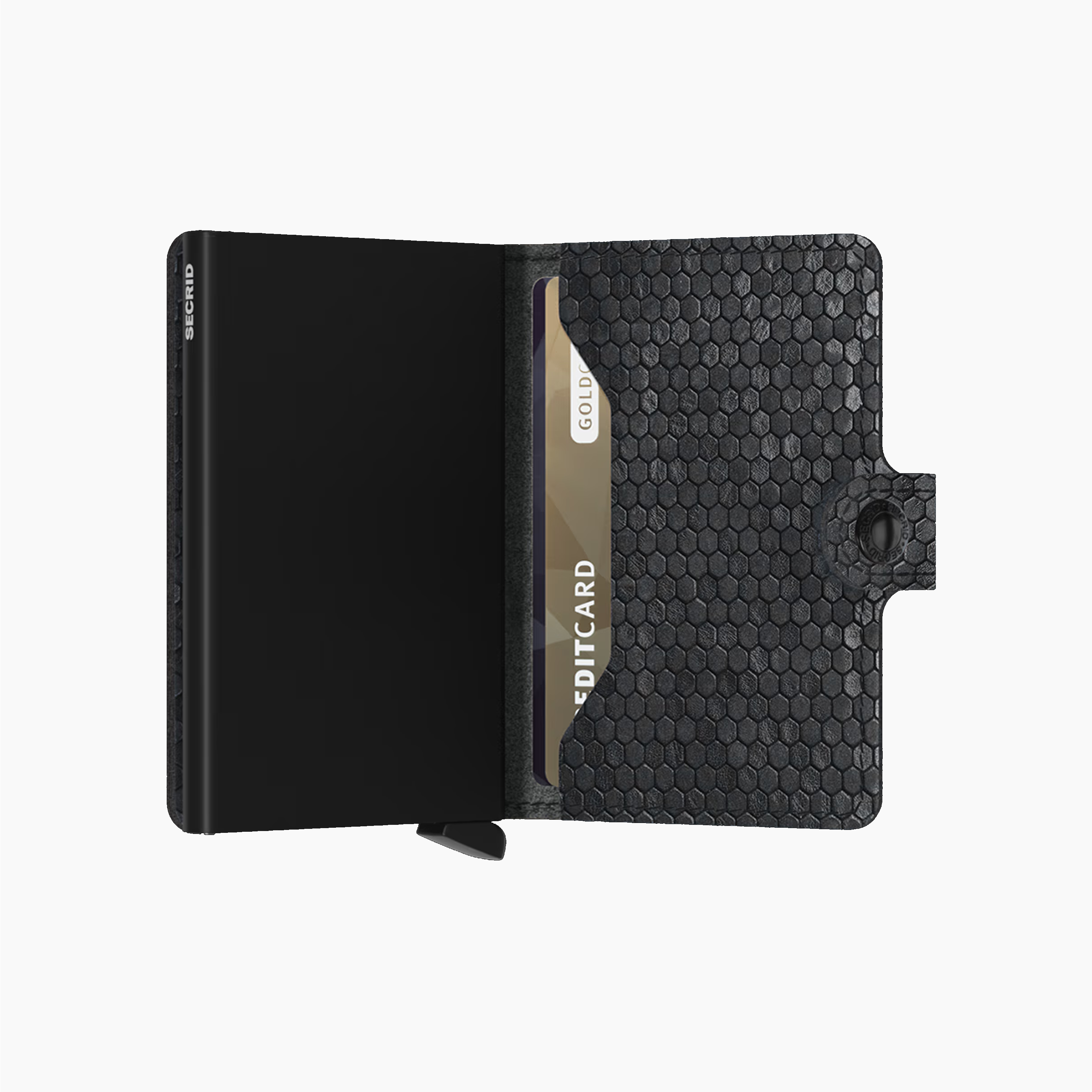 SECRID MINIWALLET HEXAGON BLACK-MHE-BLACK