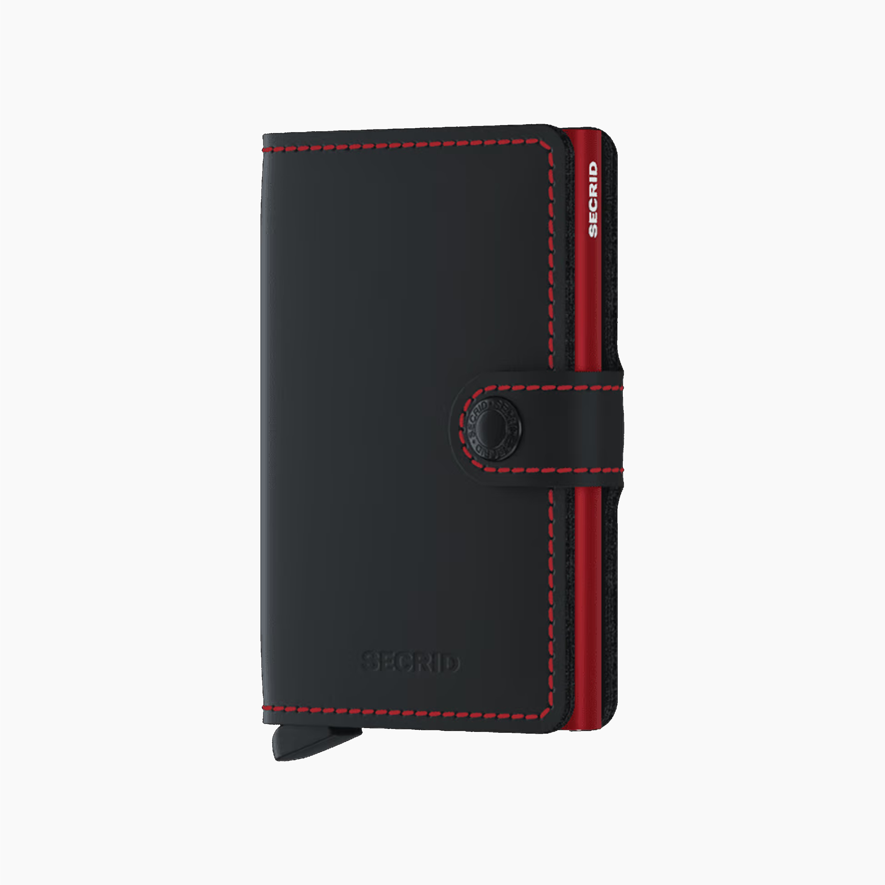 SECRID MINIWALLET MATTE BLACK & RED - MM-BLACK&RED